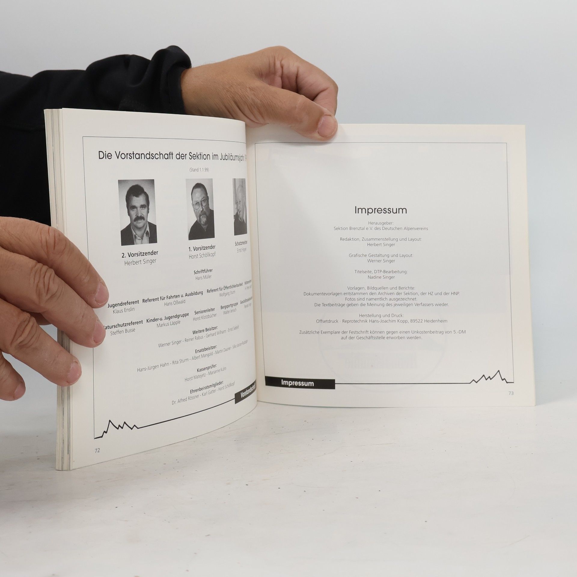 Various authors 50 jahre Sektion Brenztal