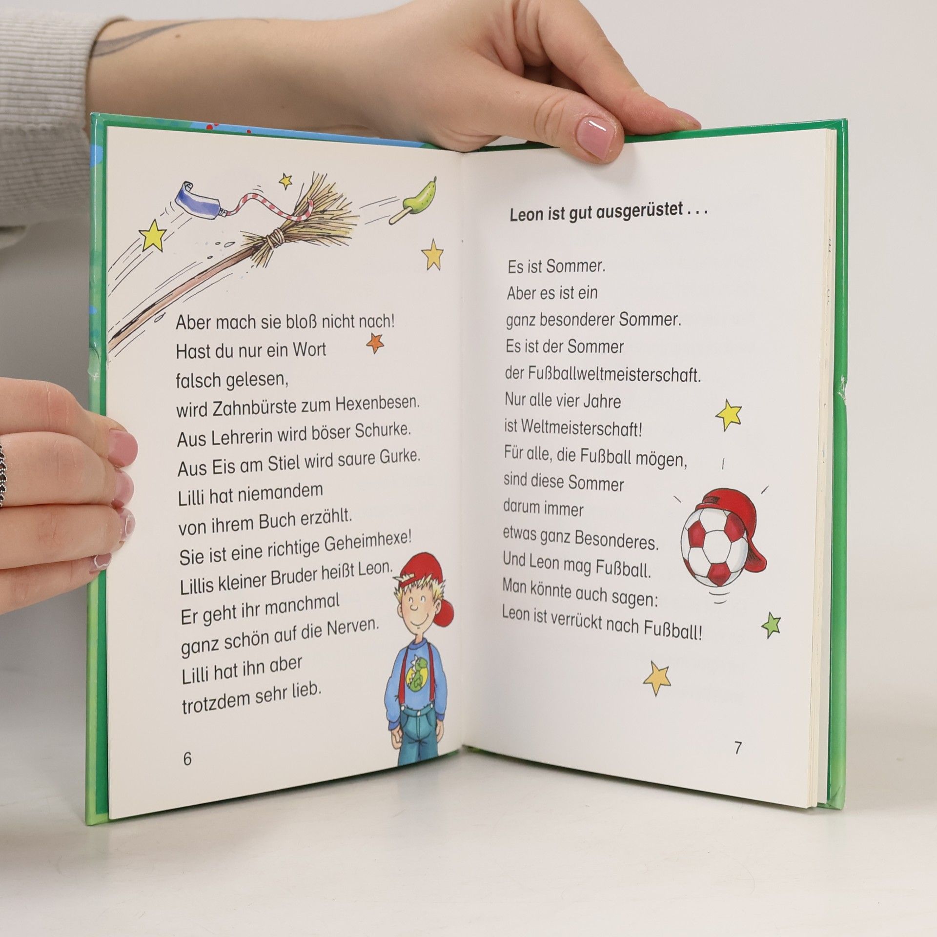 Knister Hexe Lilli und das verzauberte Fußballspiel