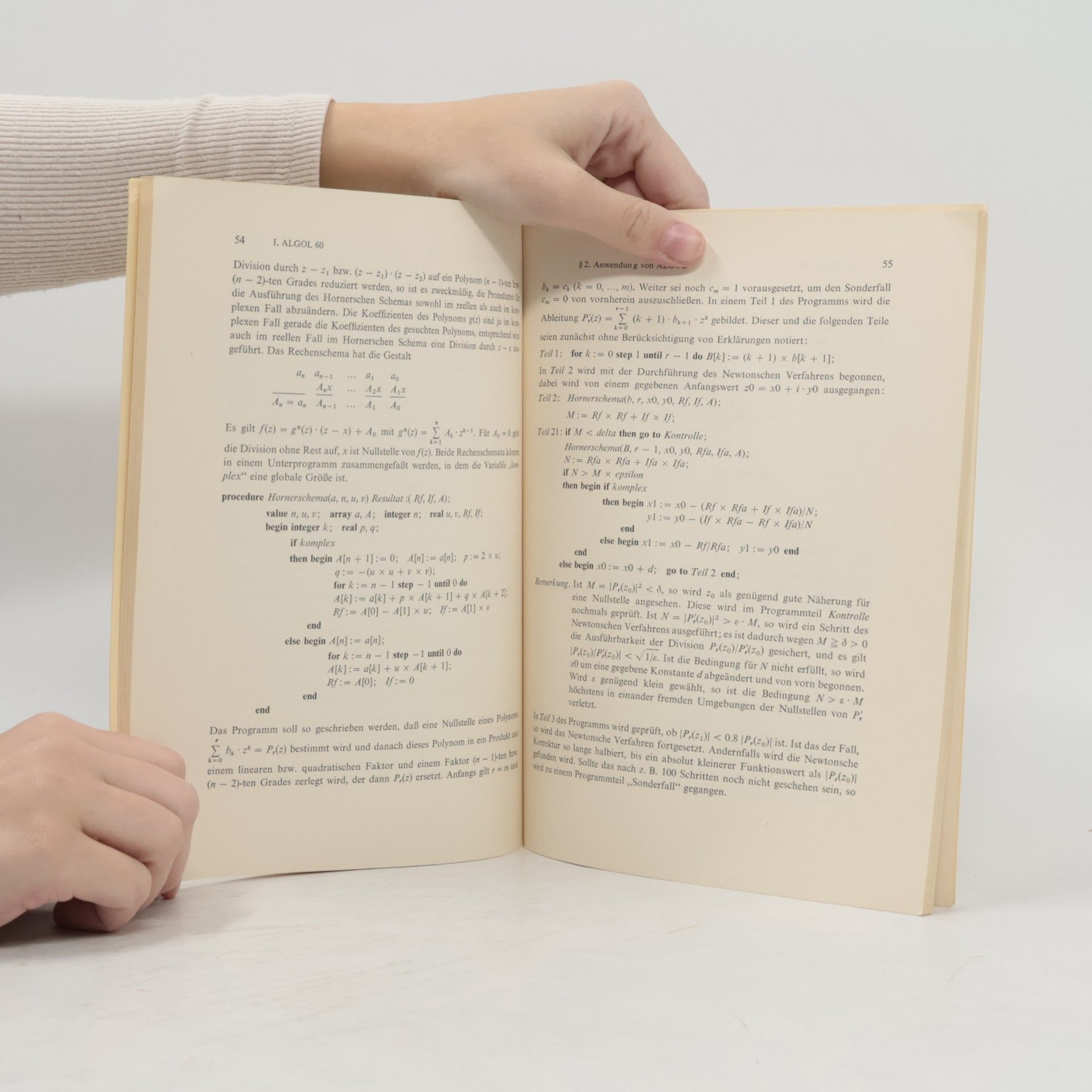 K. H. Bachmann Algol-Programmierung mit Variante fur Robotron 300