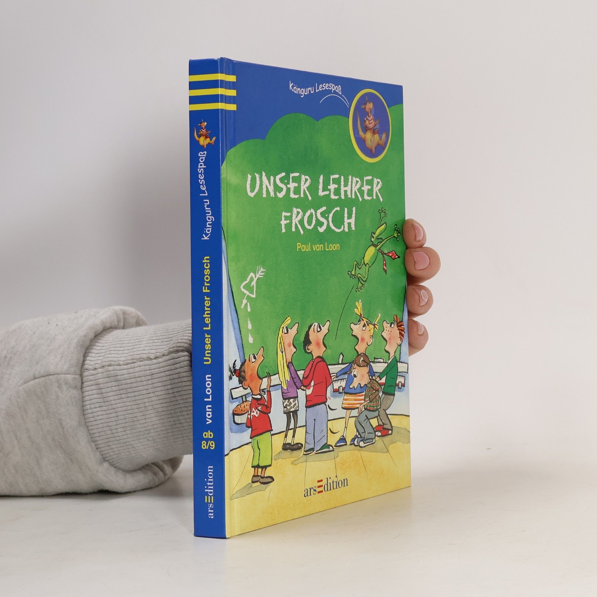 Känguru Lesespaß - 3: Unser Lehrer Frosch