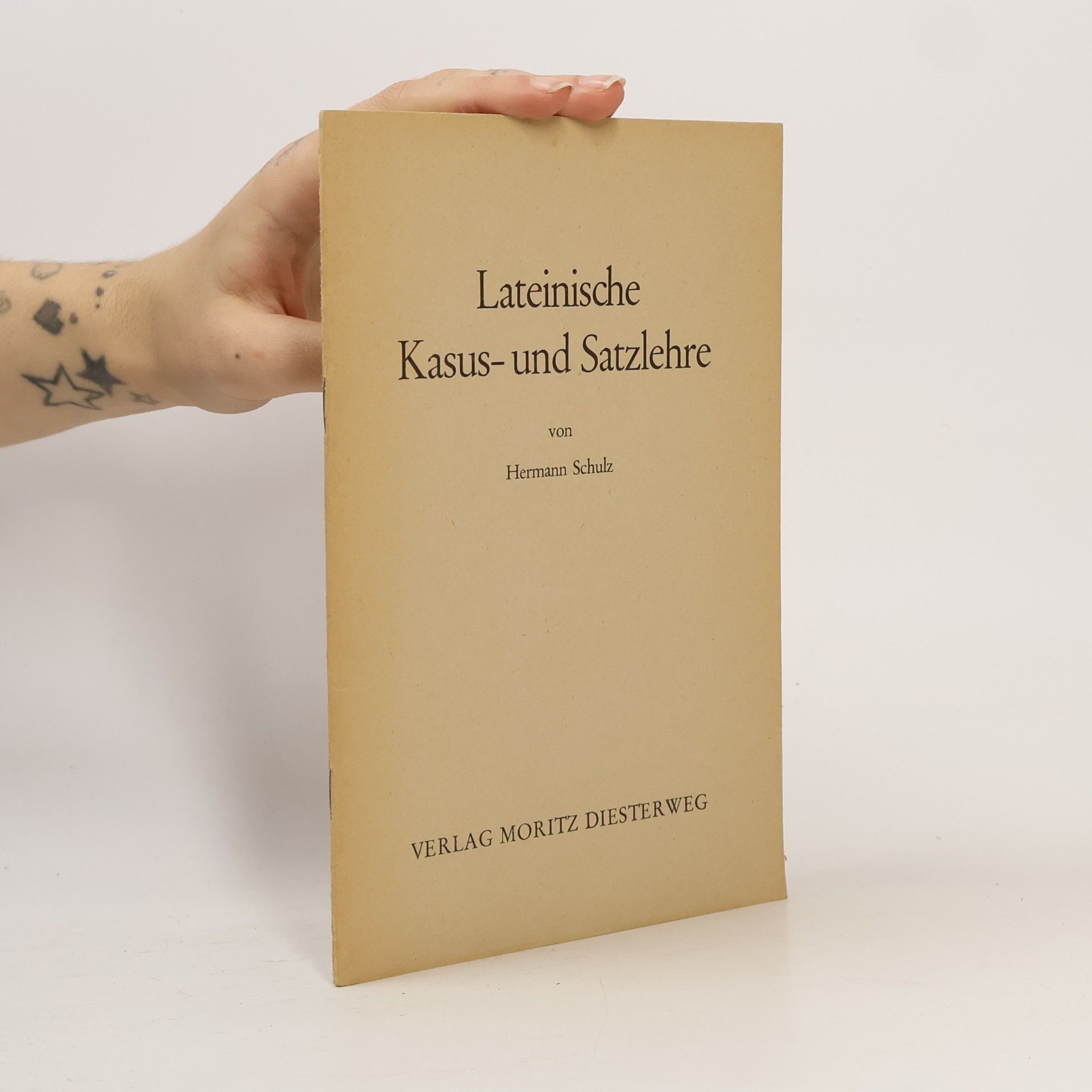 Lateinische Kasus- und Satzlehre