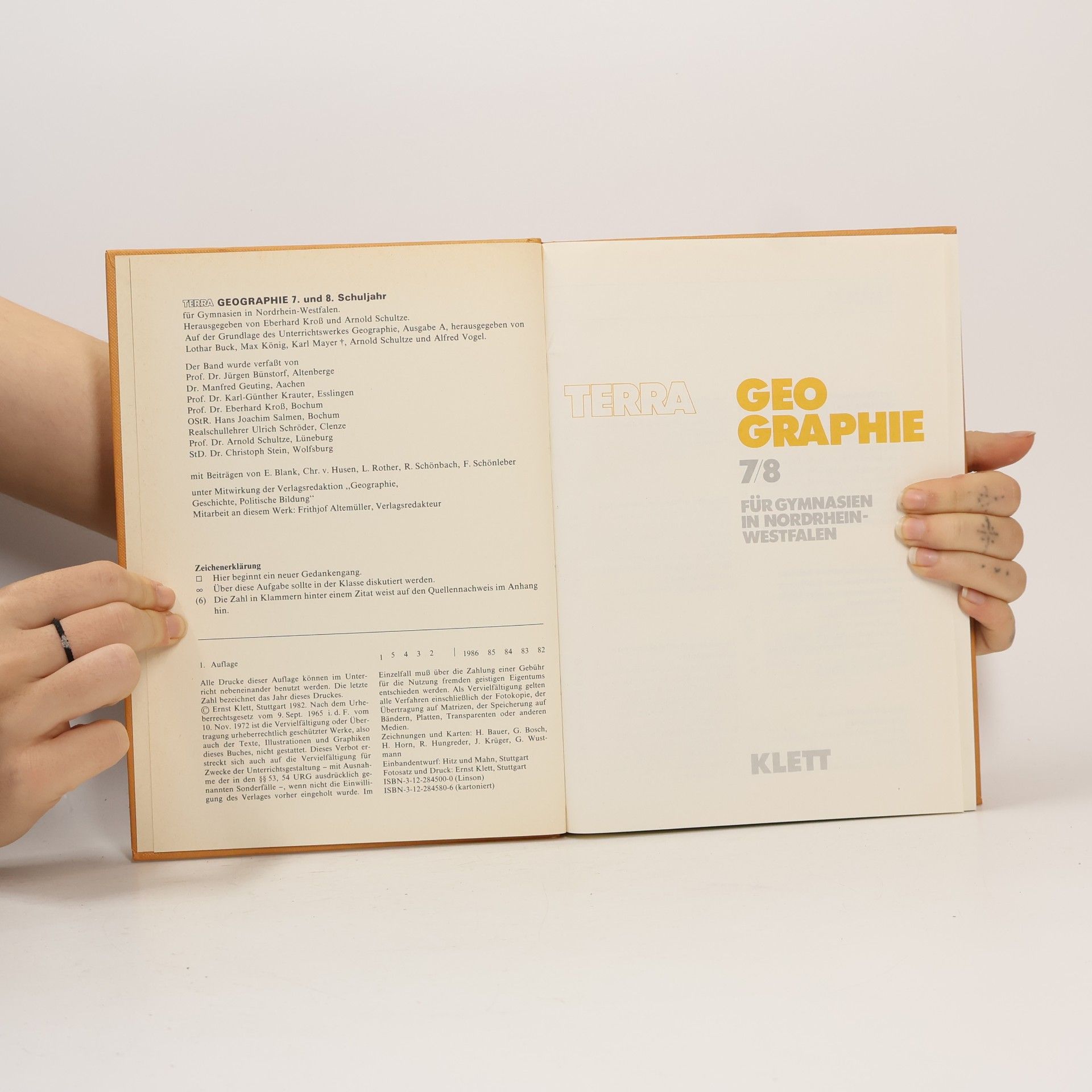 Jürgen Bünstorf Terra Geographie 7. und 8. Schuljahr