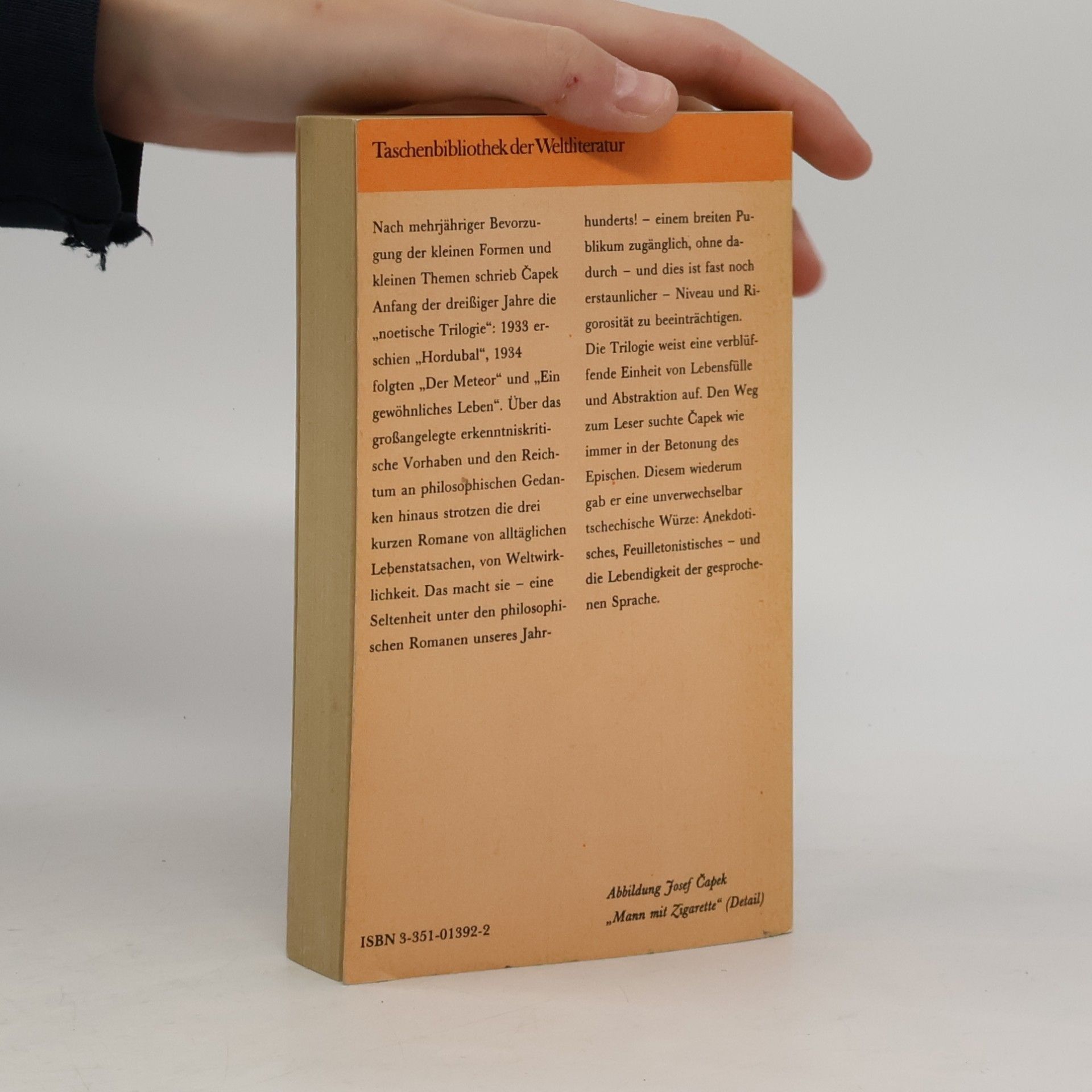 Karel Čapek Hordubal. Der Meteor. Ein gewöhnliches Leben