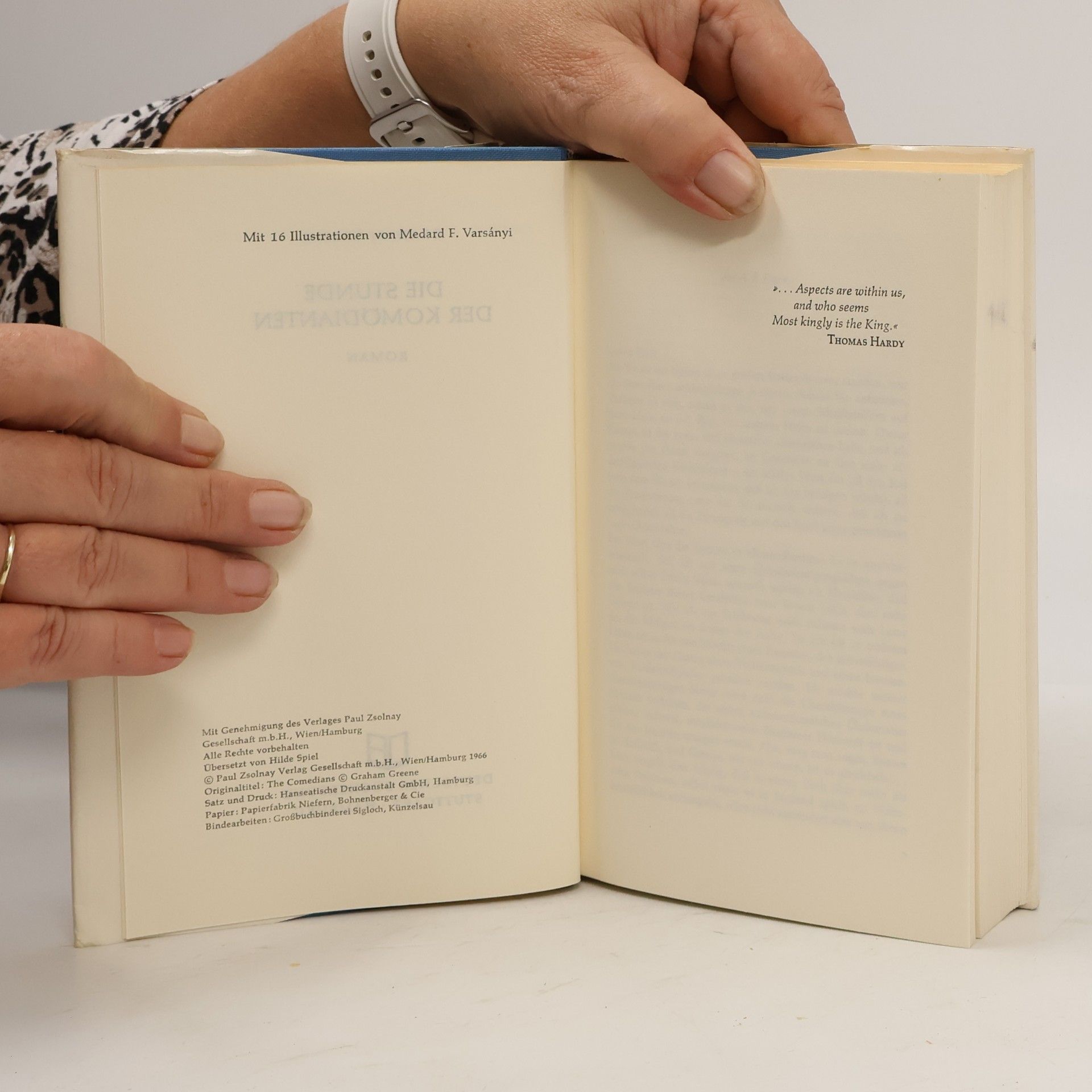 Graham Greene Die Stunde der Komödianten