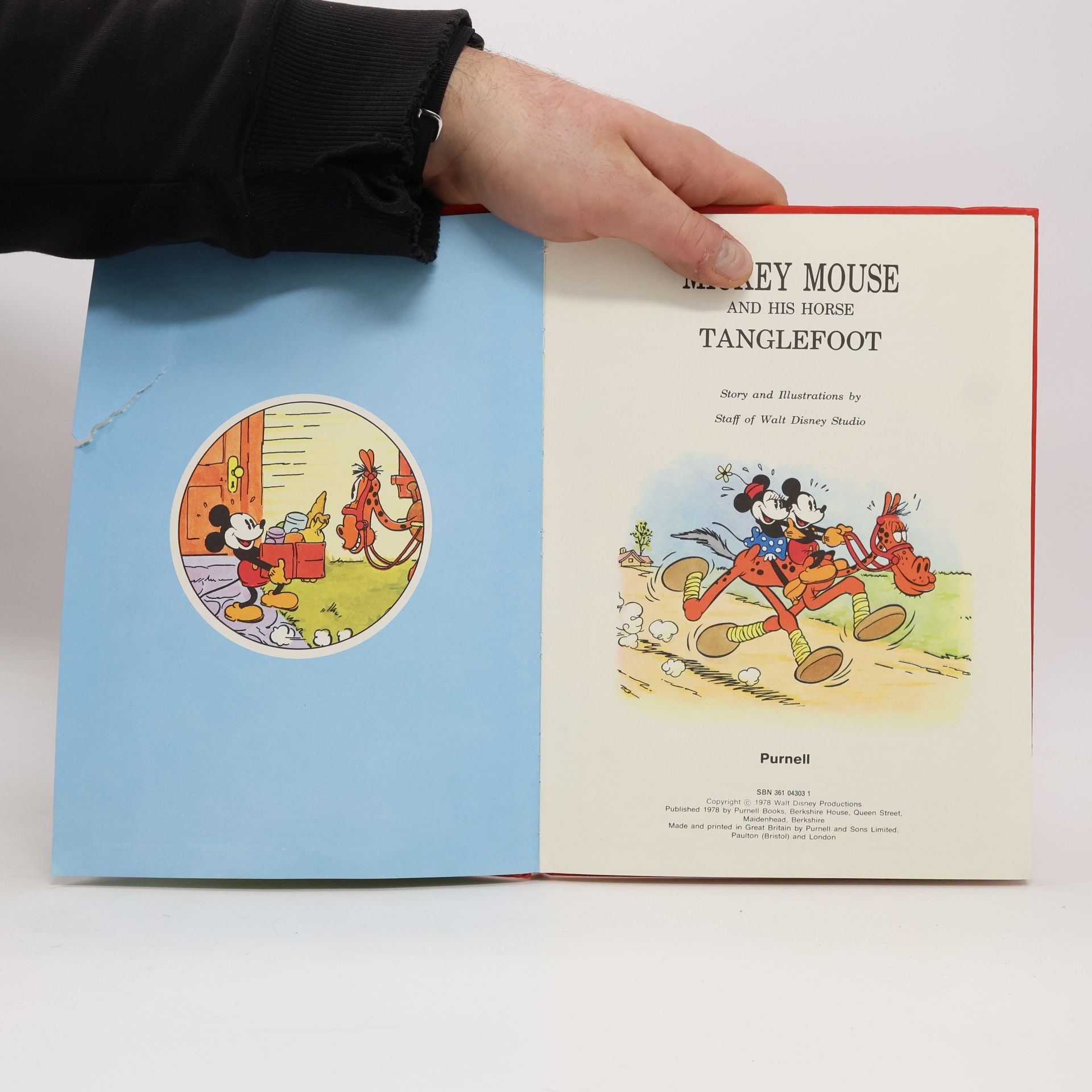 Autorenkollektiv Mickey Mouse and His Horse Tanglefoot