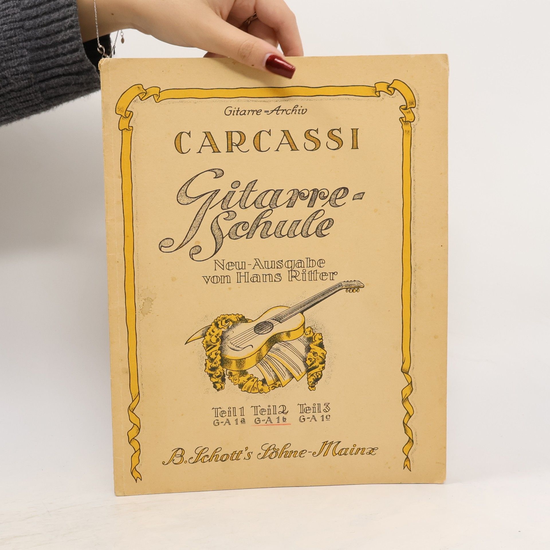 Matteo Carcassi Gitarre-Schule