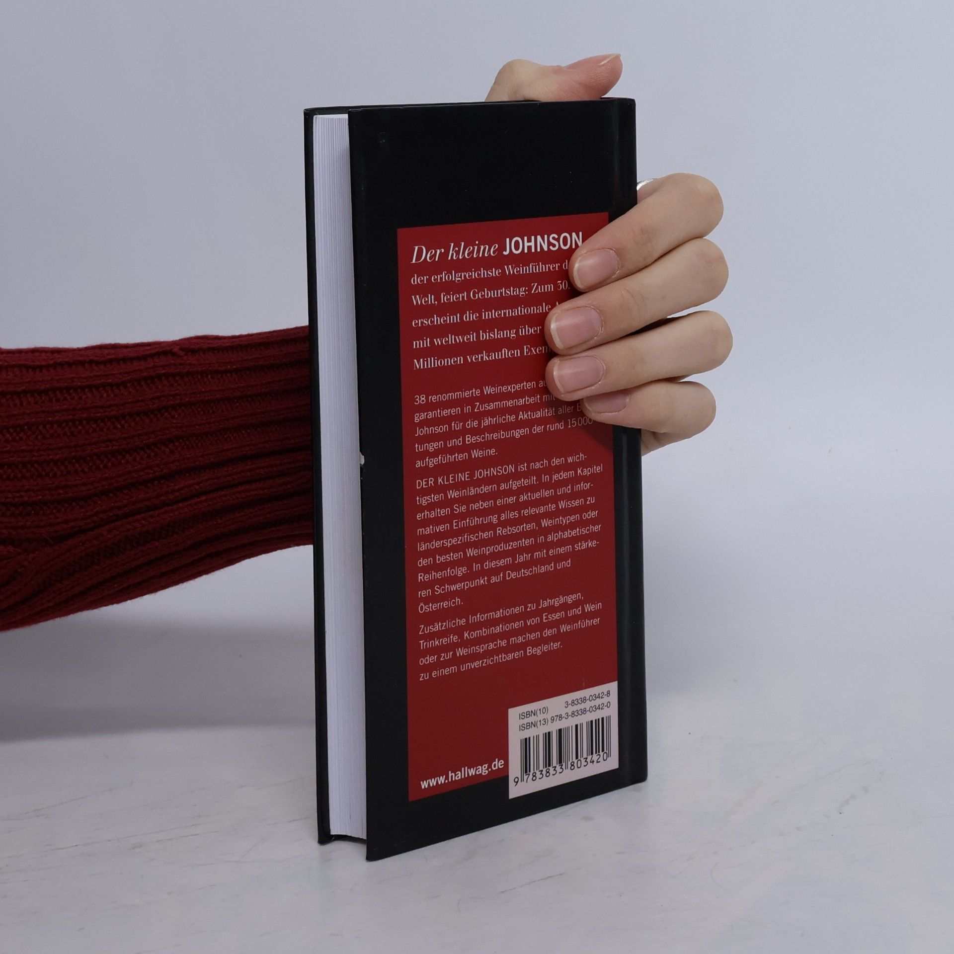 Autorenkollektiv Der Kleine Johnson 2007. Informationen zu über 15.000Weinen der Welt, zu Produzenten, Jahrgängen und Trinkreife