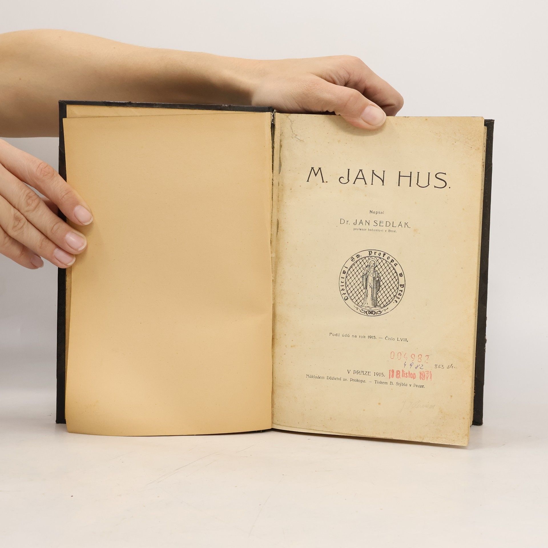 Jan Sedlák M. Jan Hus