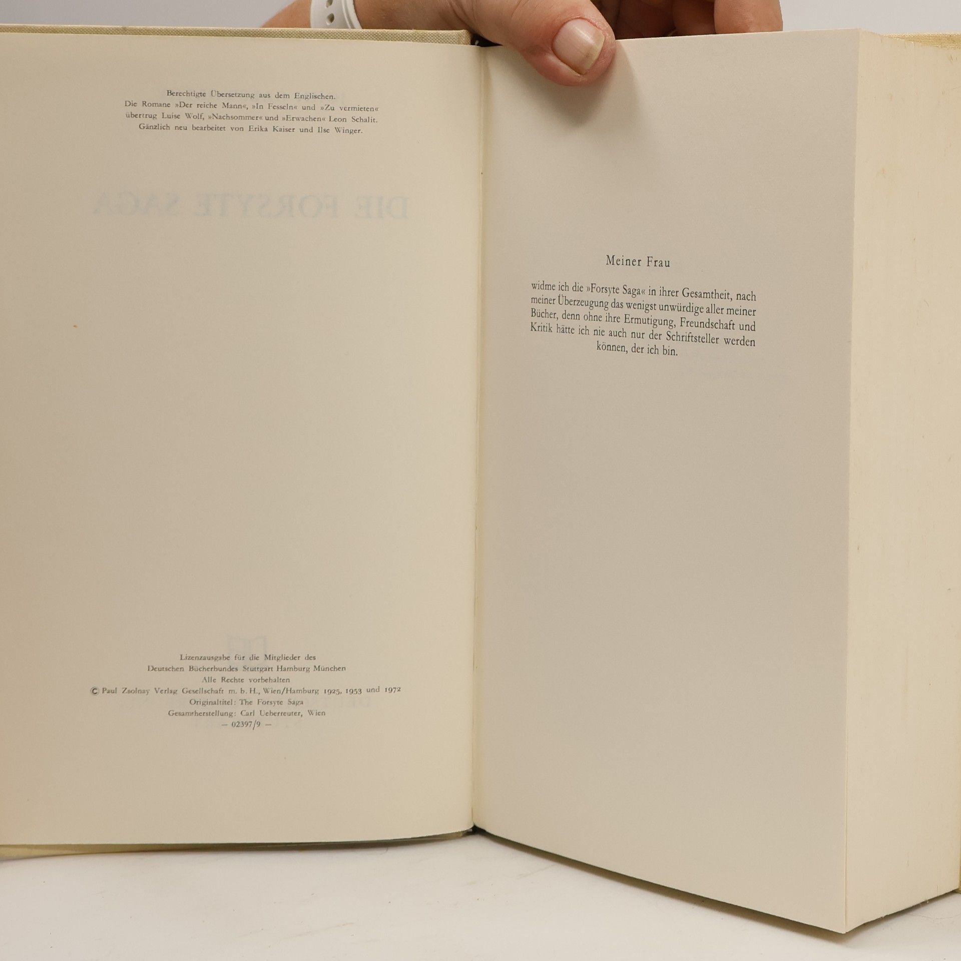 John Galsworthy Die Forsyte Saga
