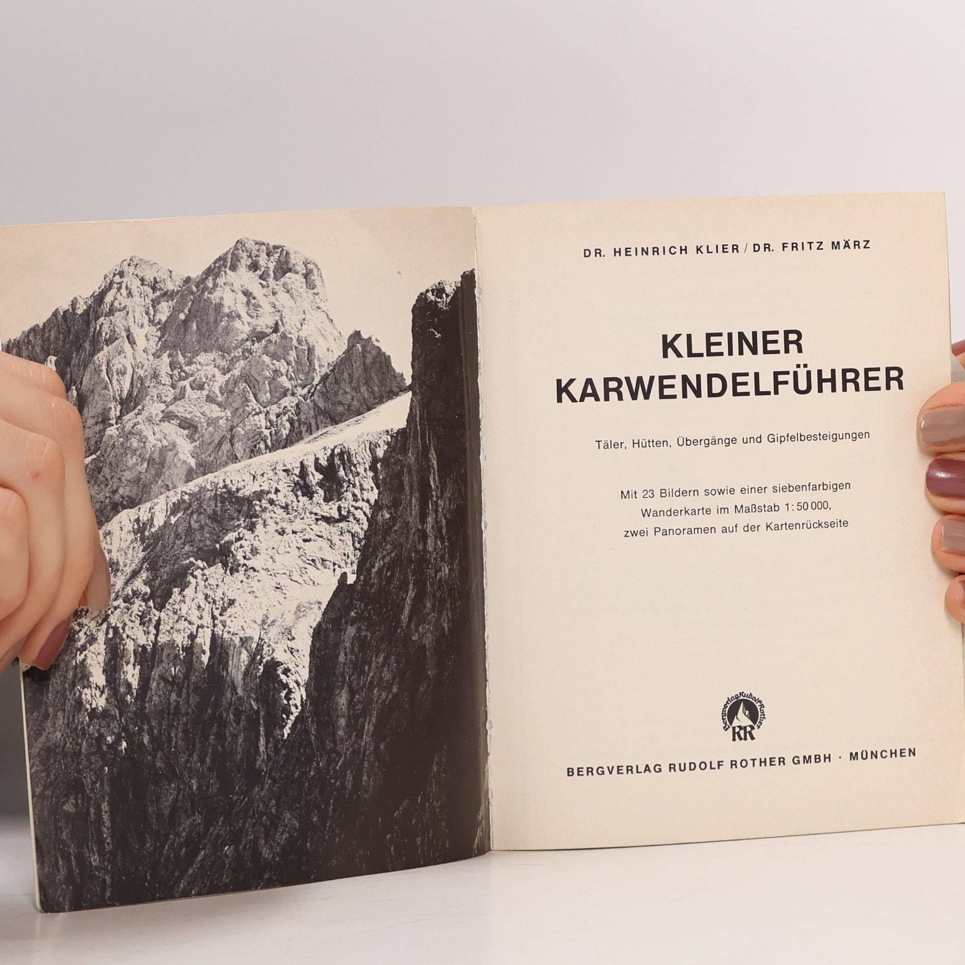 Heinrich Klier Kleiner Karwendelführer