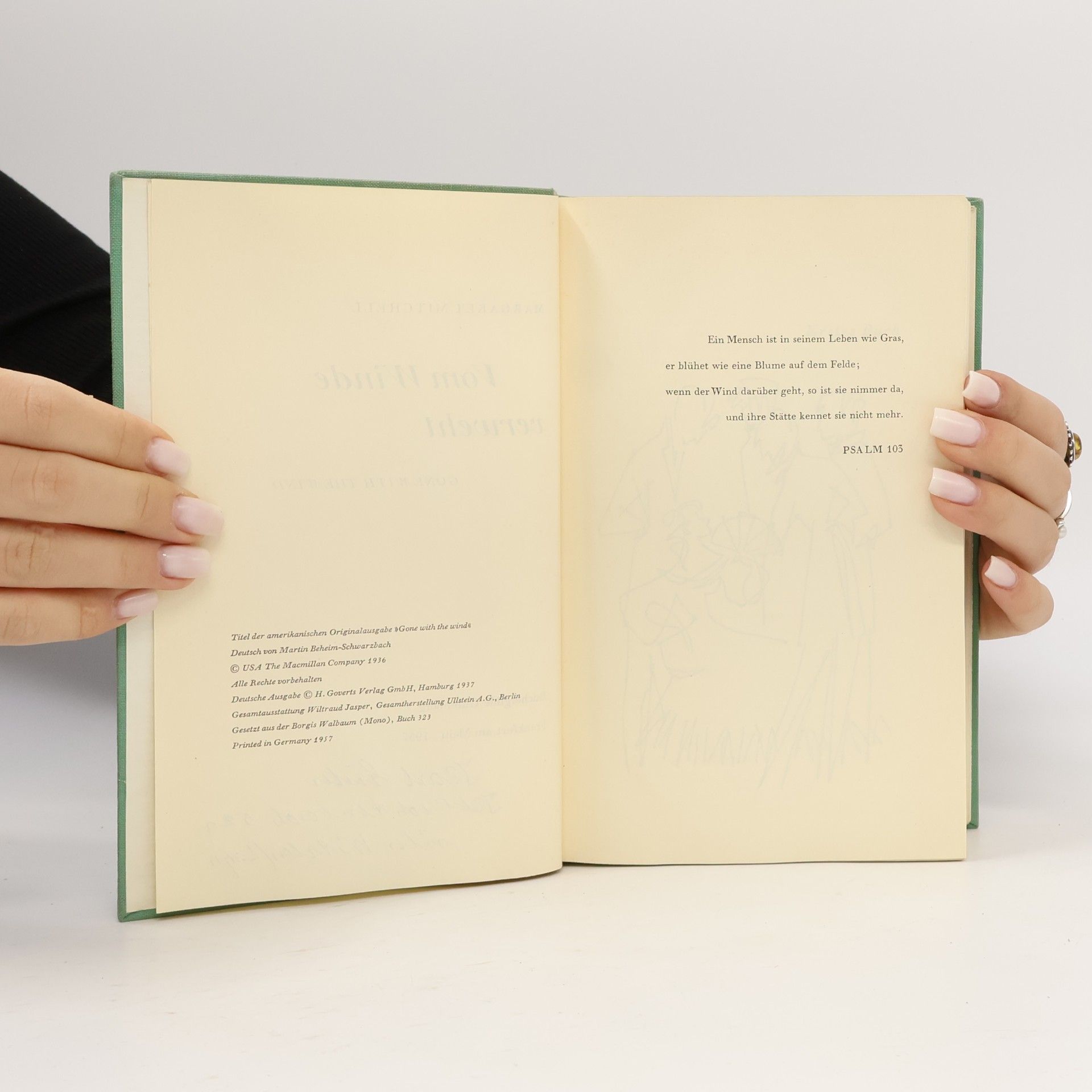 Various authors Vom Winde verweht
