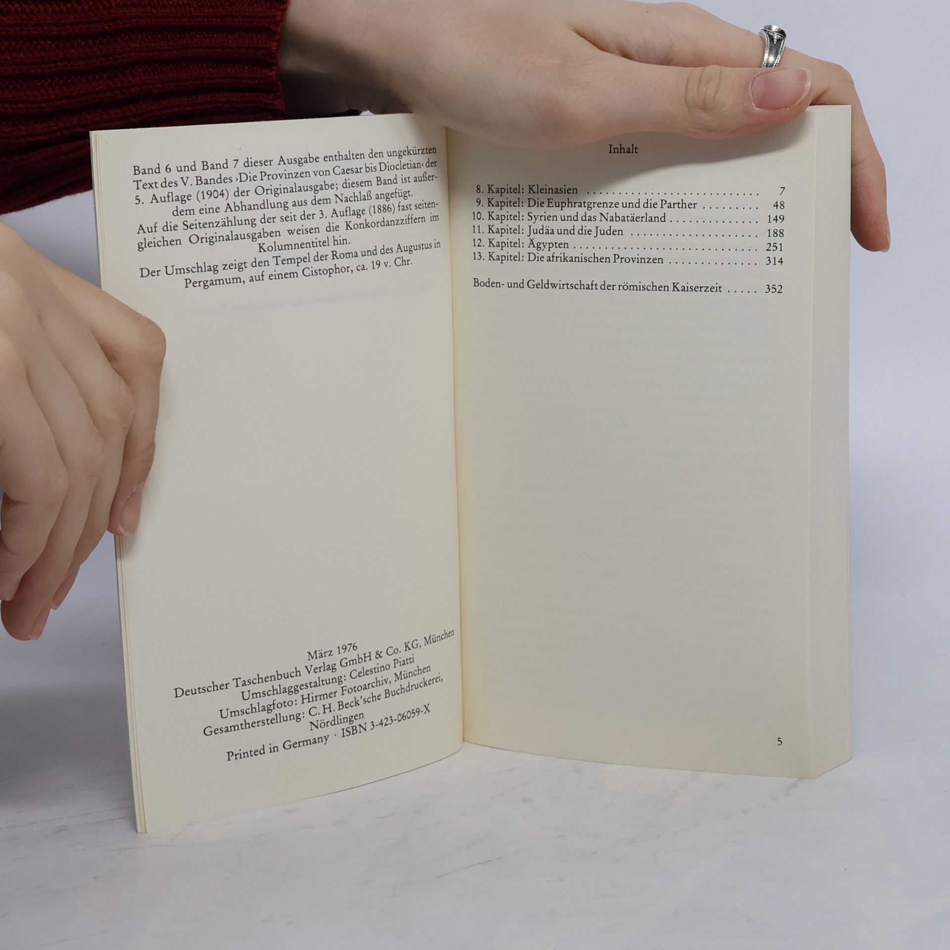 Theodor Mommsen Römische Geschichte Band 7