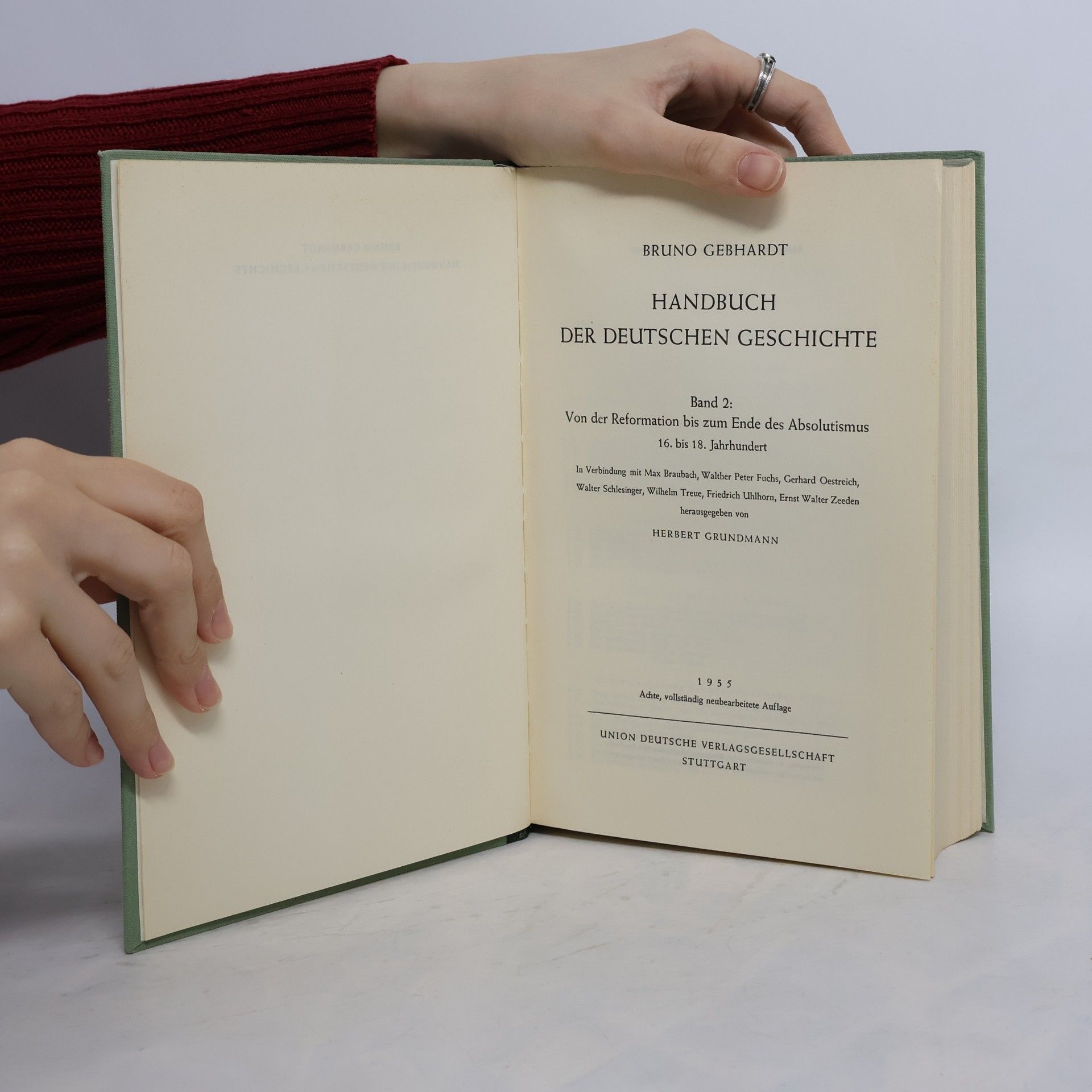 Bruno Gebhardt Handbuch der deutschen Geschichte 2