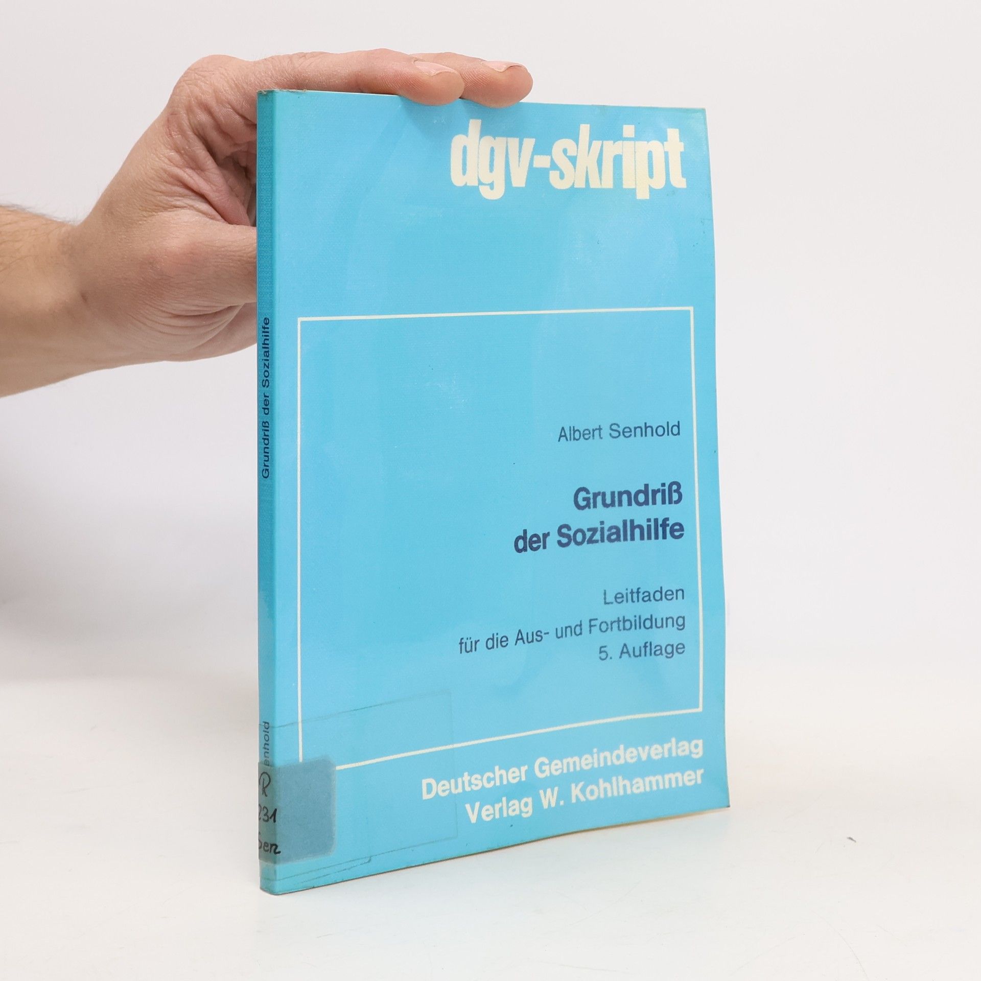 Grundriß der Sozialhilfe