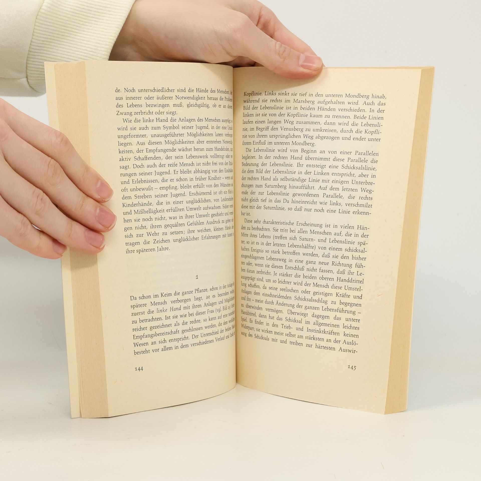 Ursula von Mangold Schicksal in der Hand
