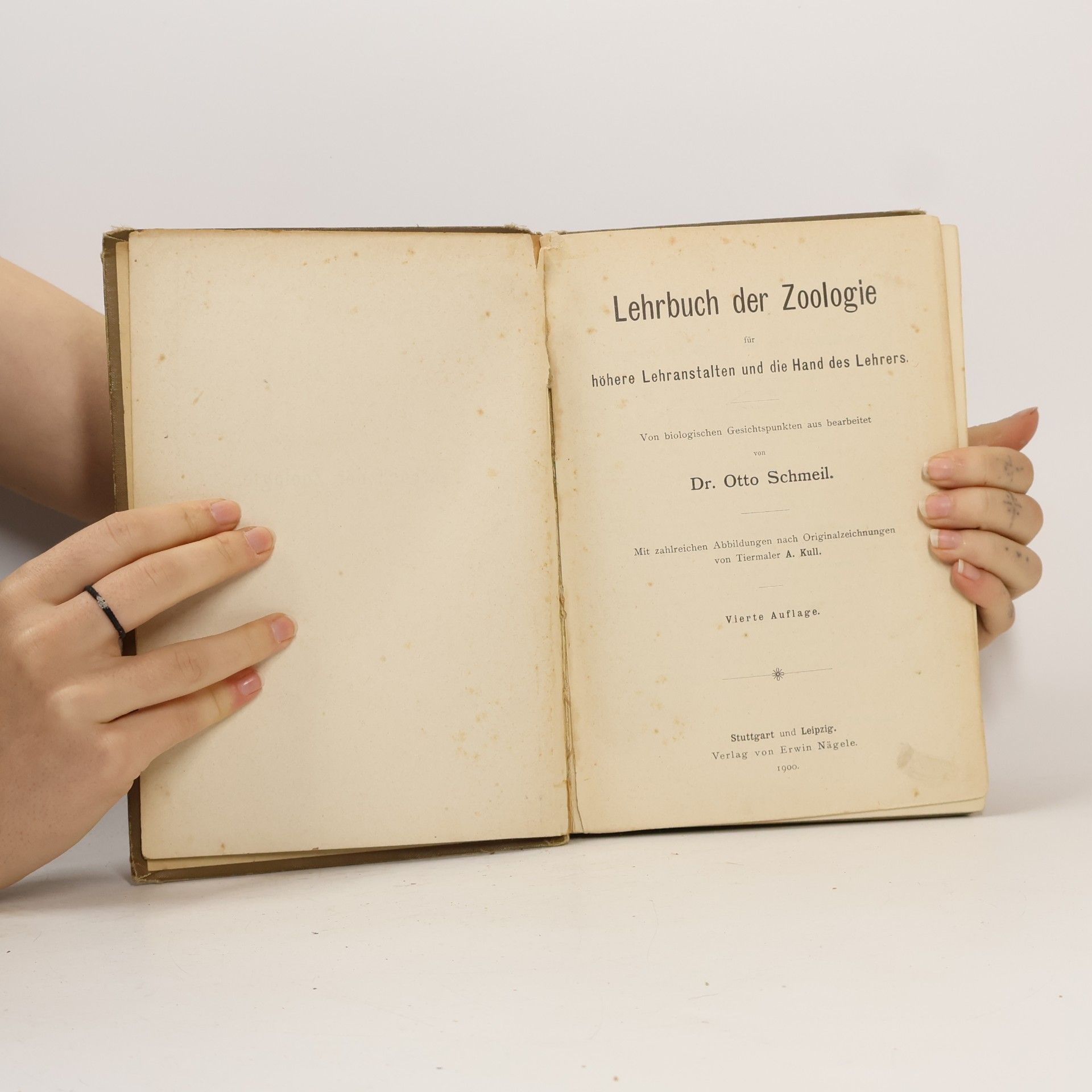 Schmeil Lehrbuch der Zoologie