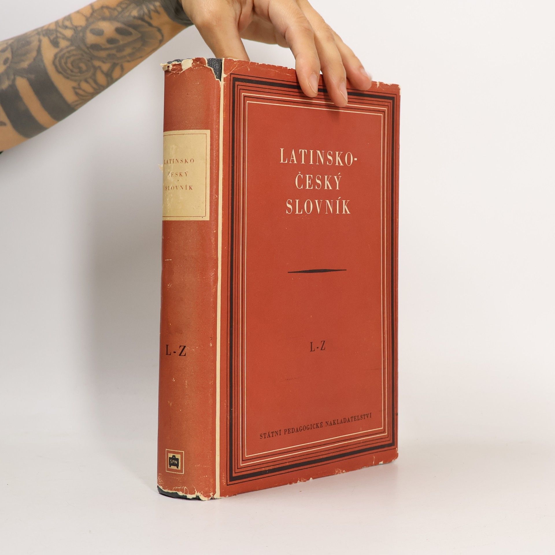 Josef Sedláček Latinsko-český slovník L-Z