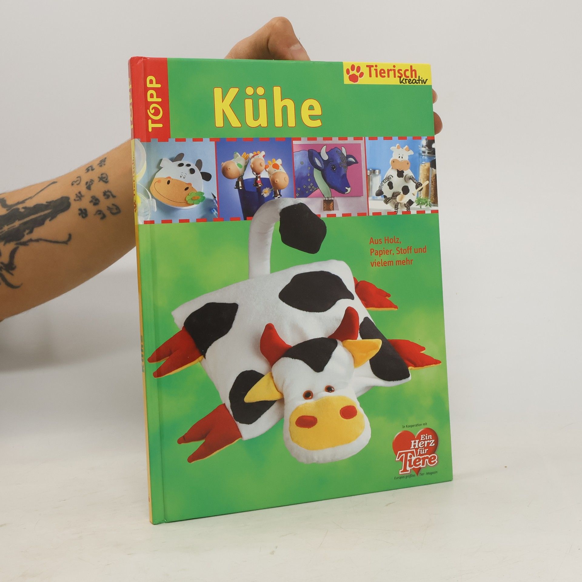 Tierisch kreativ. Kühe. Aus Holz, Papier, Stoff und vielem mehr