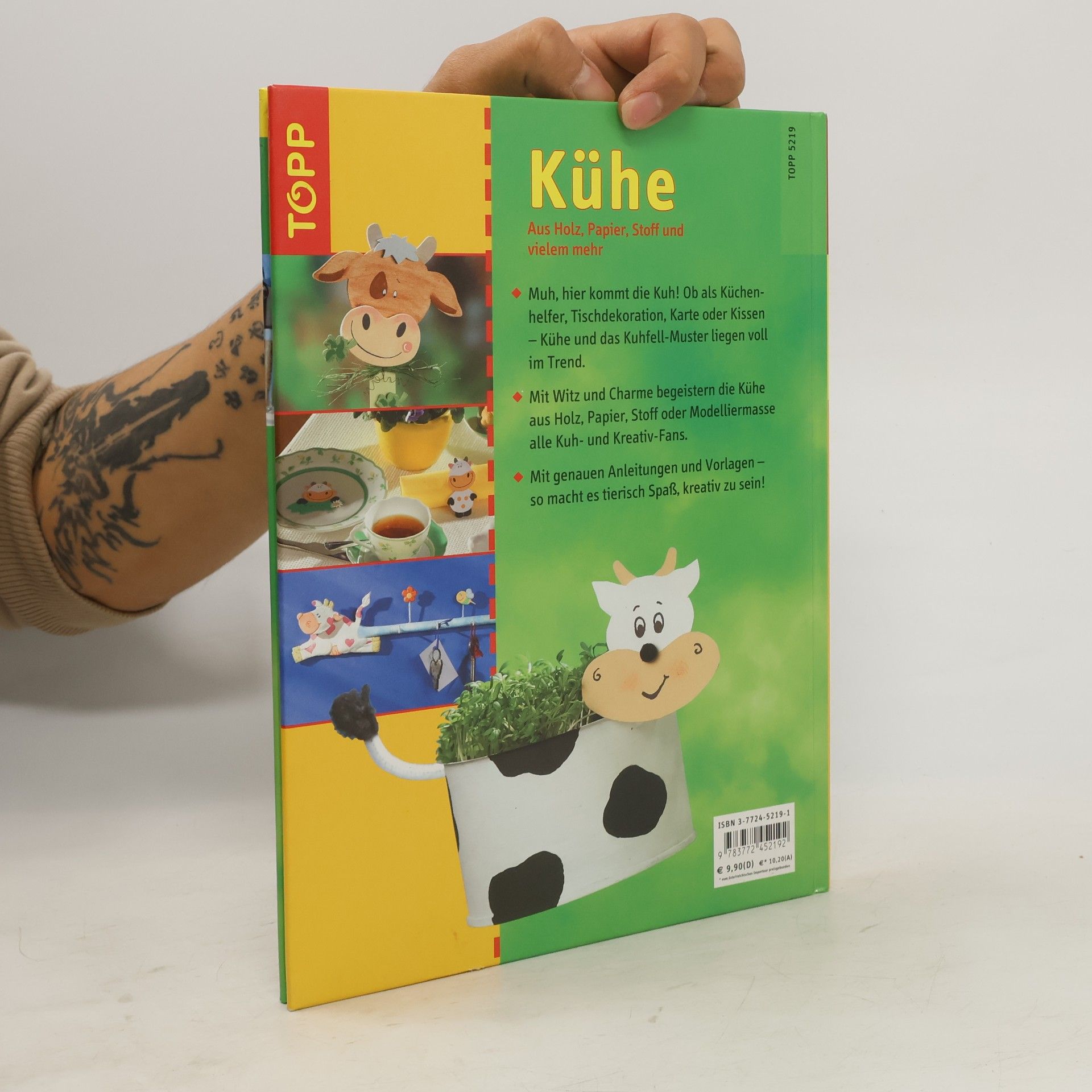 Tamara Franke Tierisch kreativ. Kühe. Aus Holz, Papier, Stoff und vielem mehr