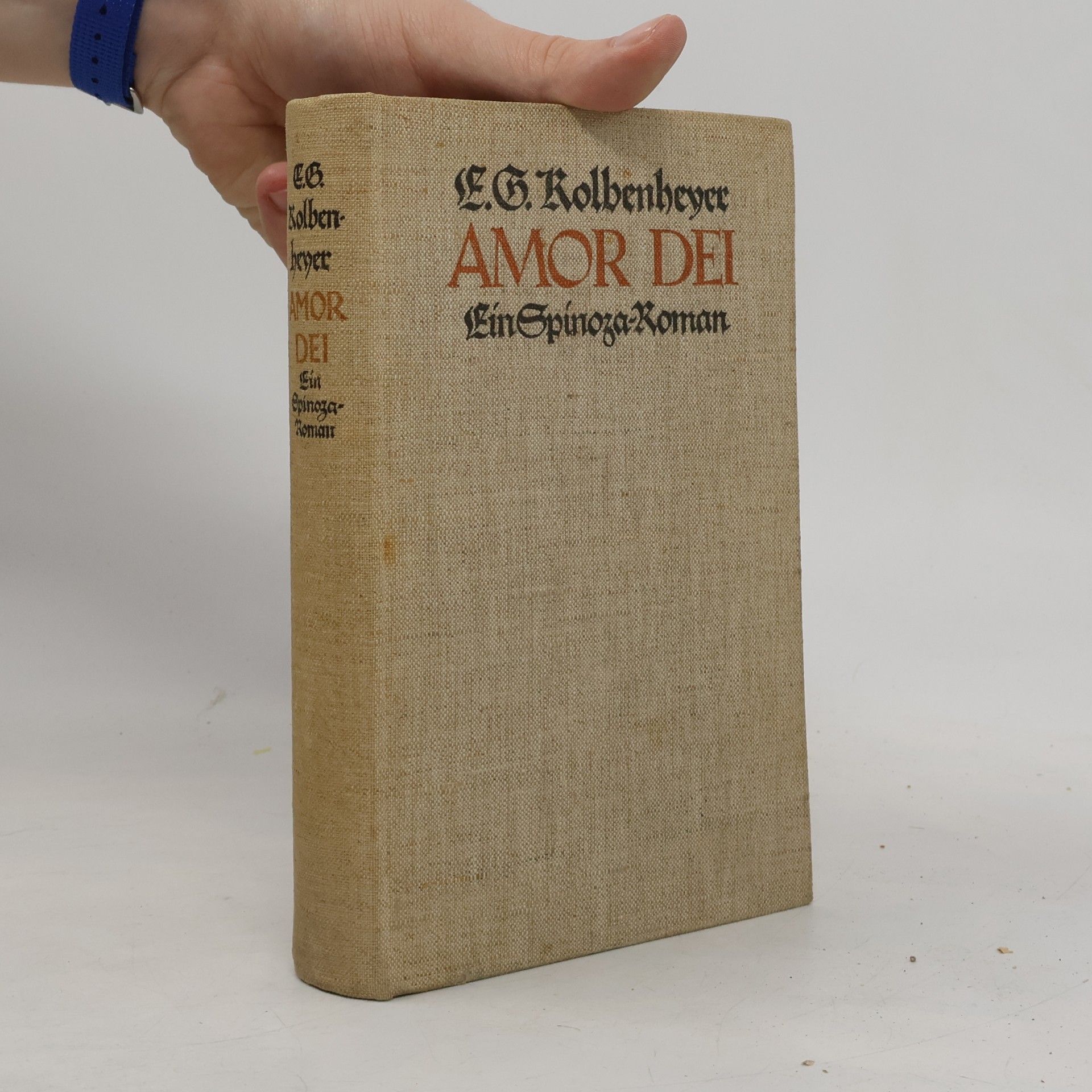 Erwin Guido Kolbenheyer Amor dei
