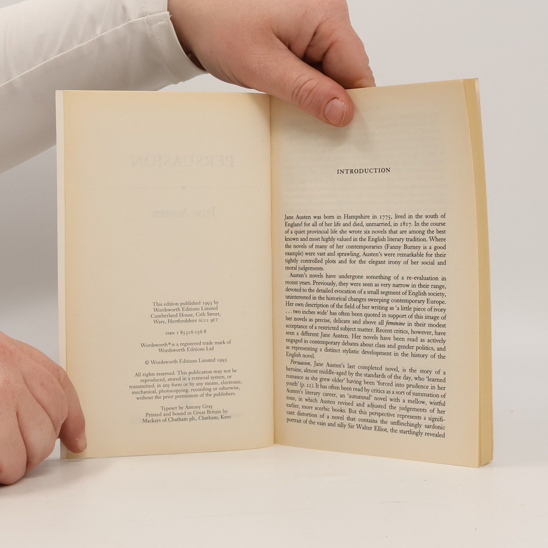 Jane Austen Persuasion