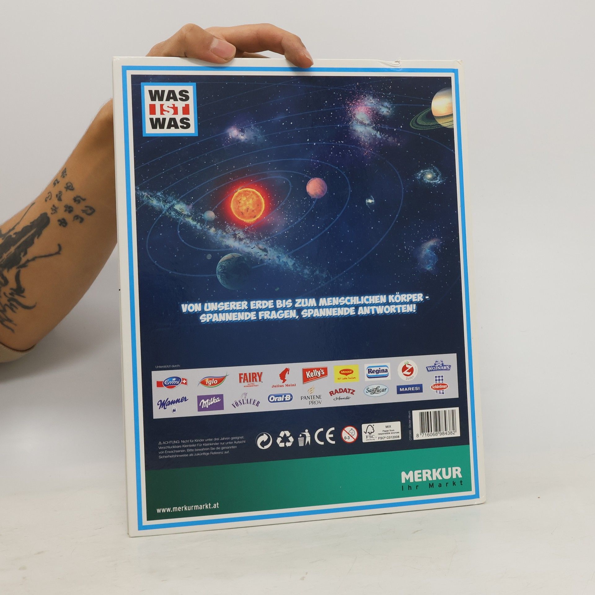 Kolektív autorov Die Spannende Sticker- Welt des Wissens