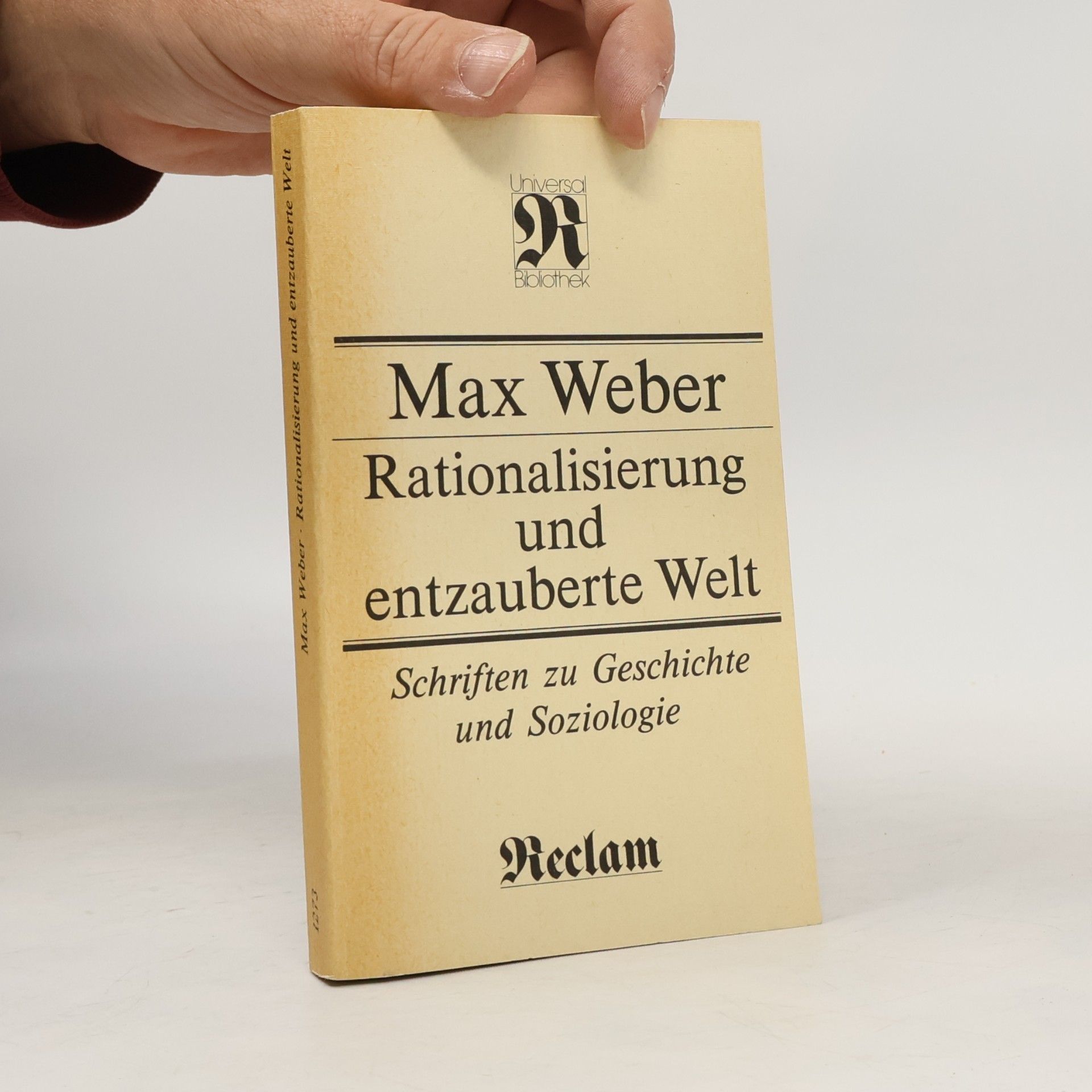 Rationalisierung und entzauberte Welt