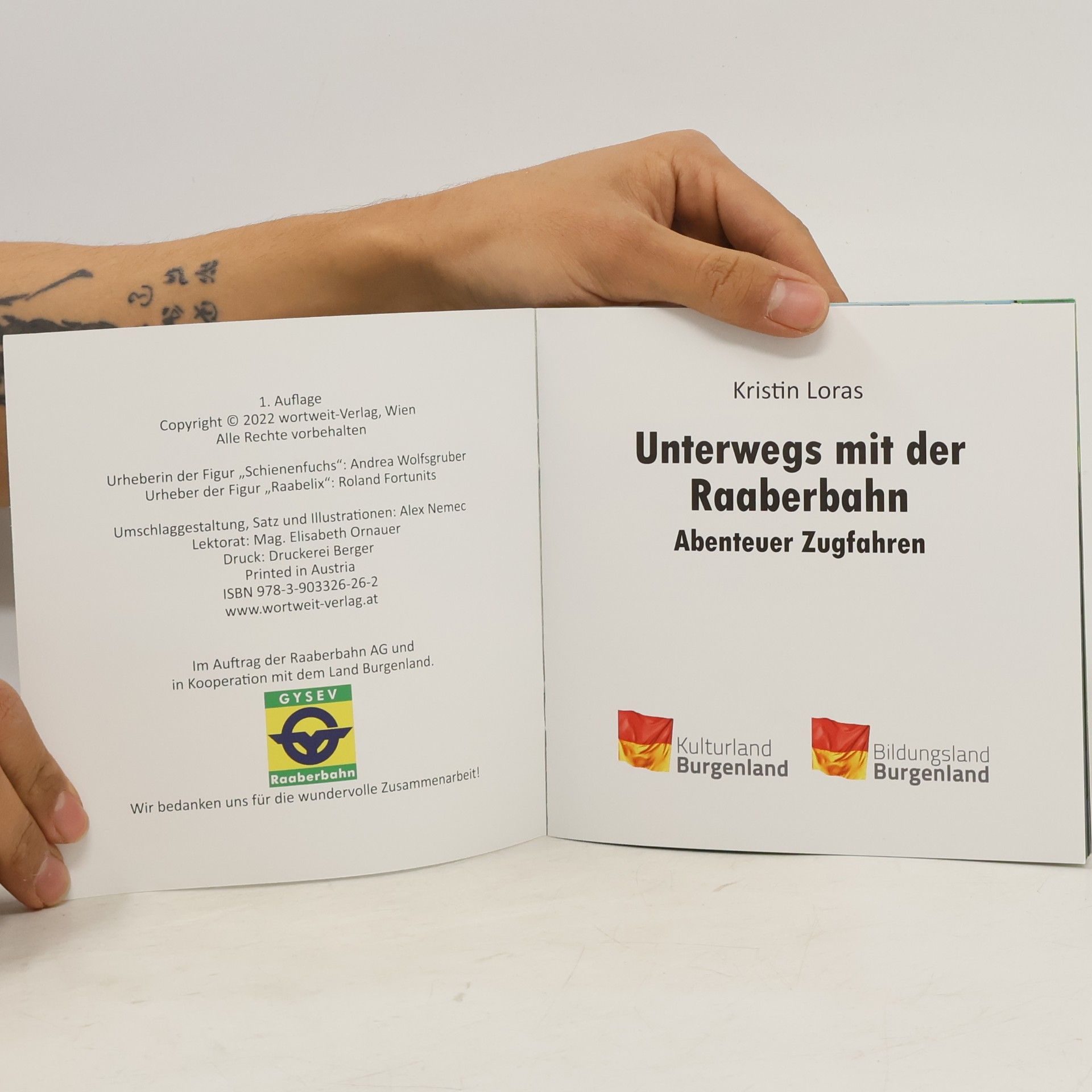 Kristin Loras Unterwegs mit der Raaberbahn