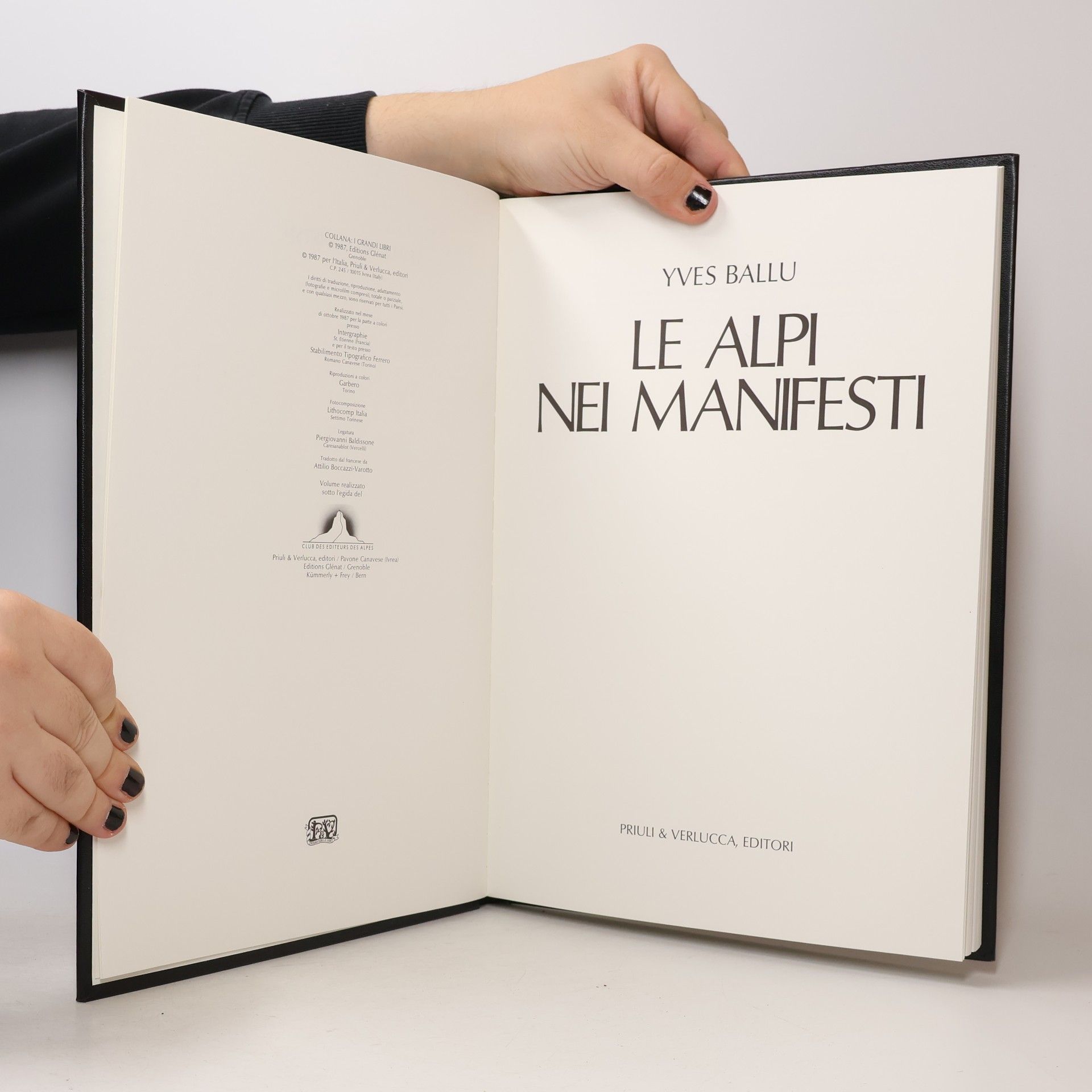 Yves Ballu Le Alpi nei manifesti