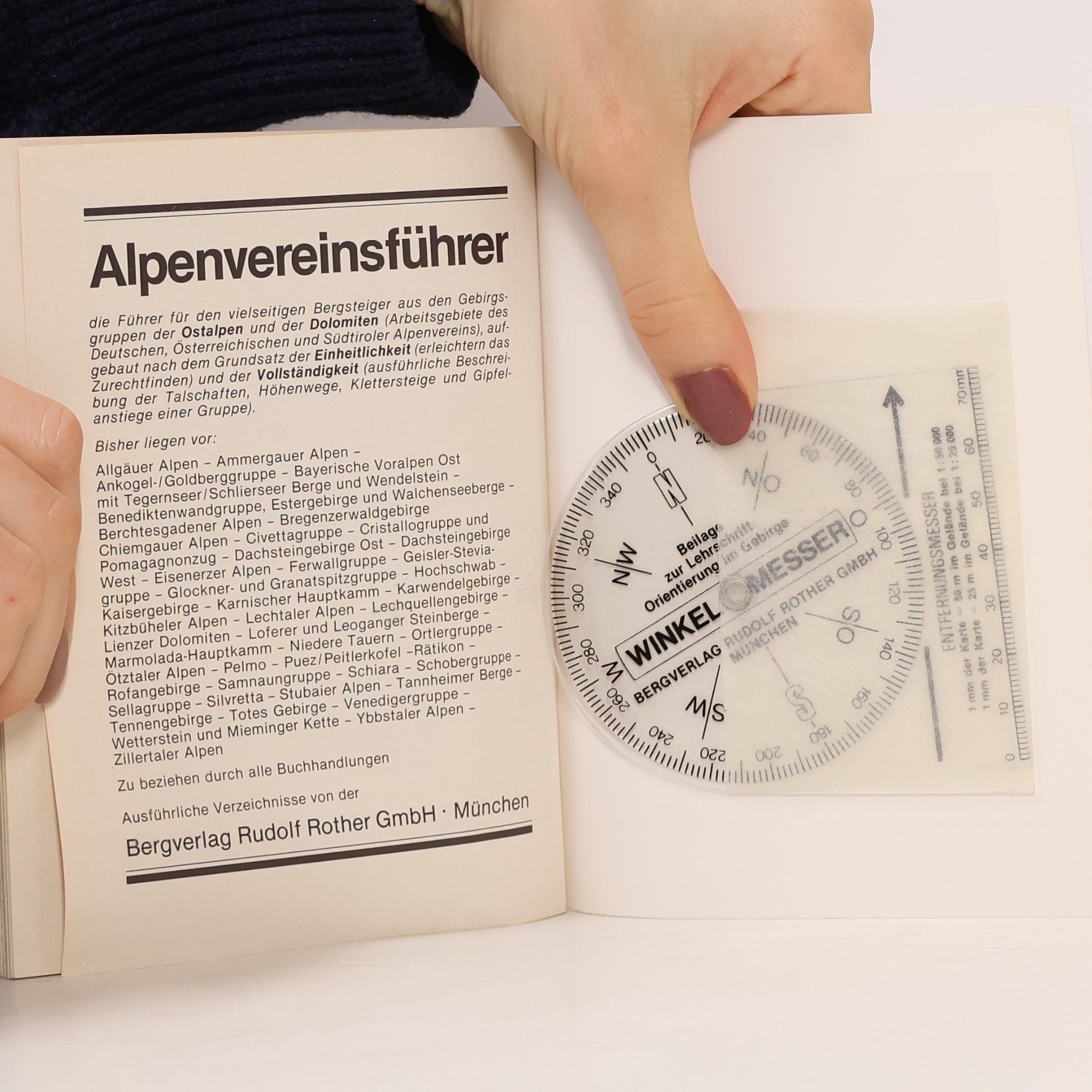 Dieter Seibert Orientierung im Gebirge mit Karte und Kompass