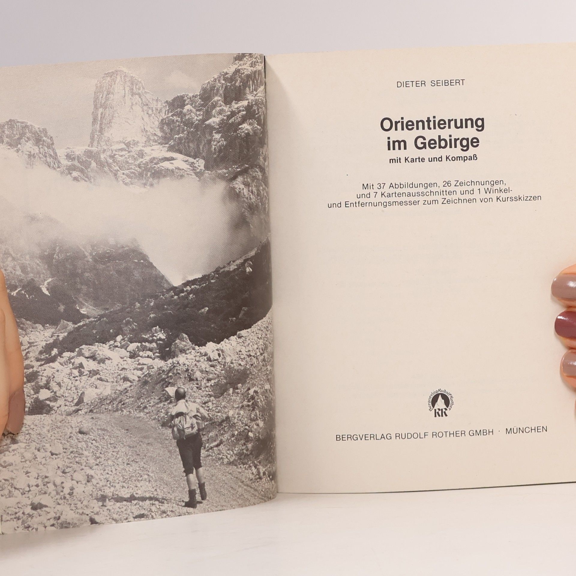 Dieter Seibert Orientierung im Gebirge mit Karte und Kompass