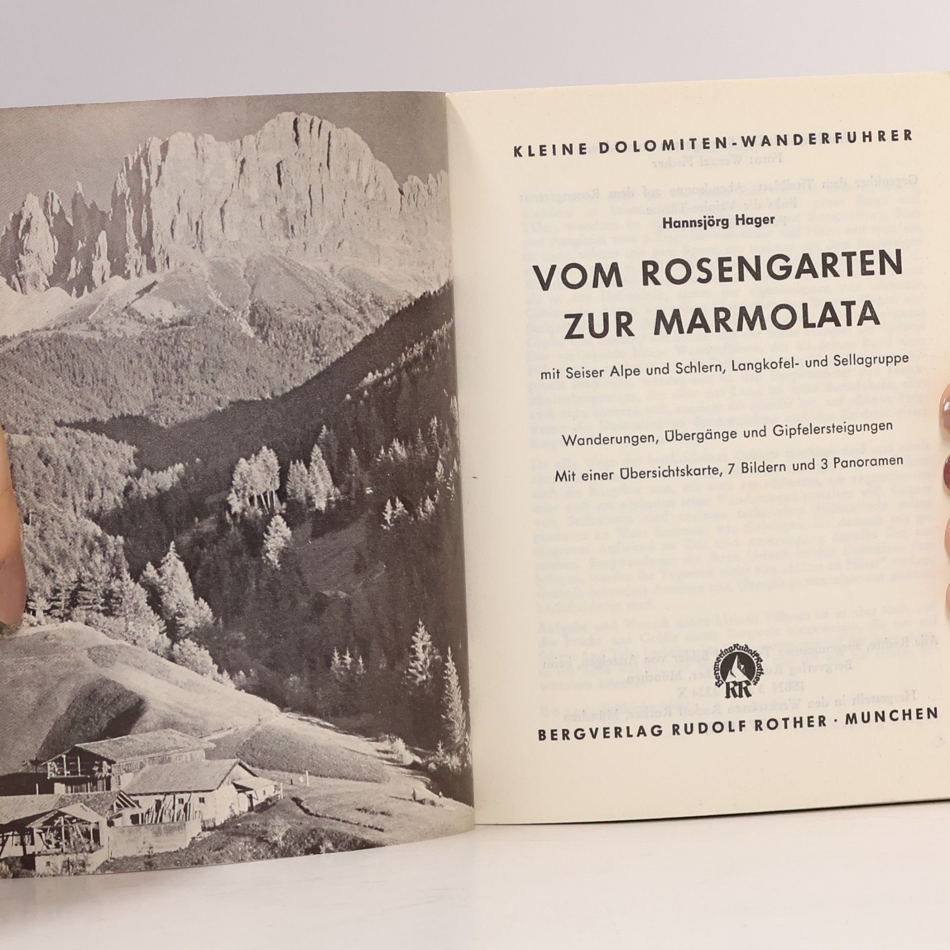 Hannsjörg Hager Vom Rosengarten zum Marmolata