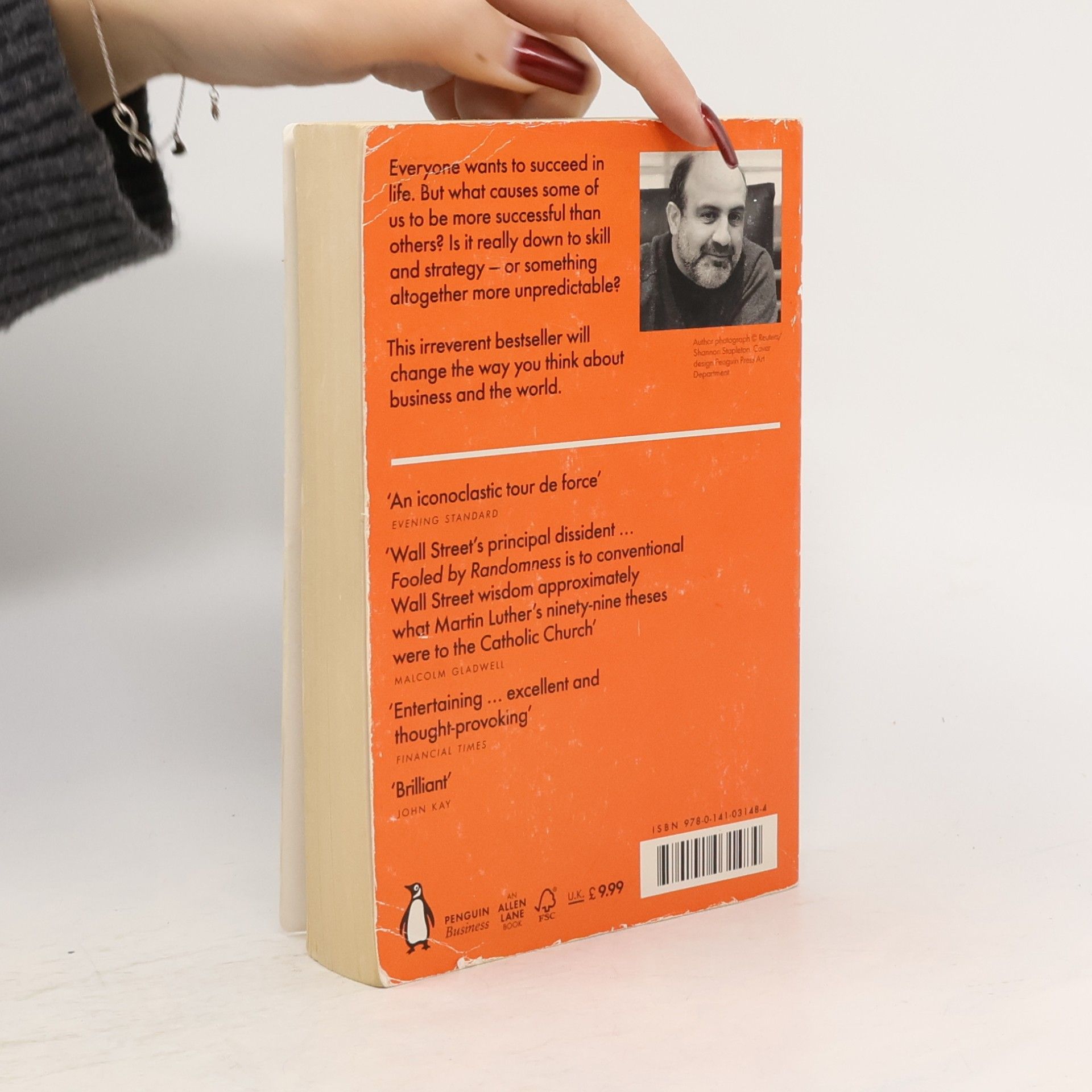 Nassim Nicholas Taleb Fooled by randomness: The hidden role of chance in life and in the markets