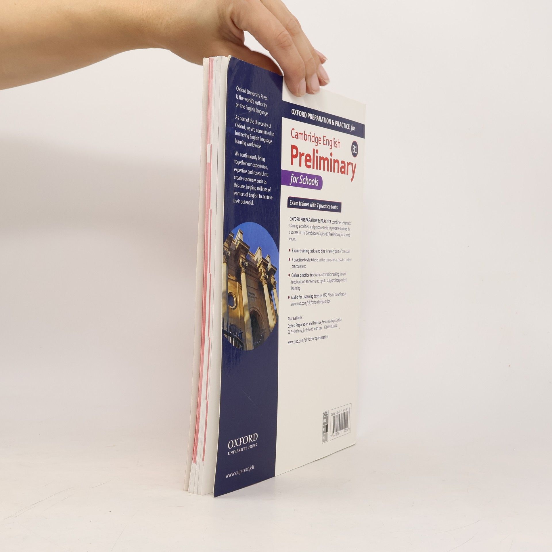 Oxford Preparation And Practice For Cambridge English: B1 Preliminary For Schools Exam Trainer Without Key With 7 Practice Tests For The Revised 2020 Exam