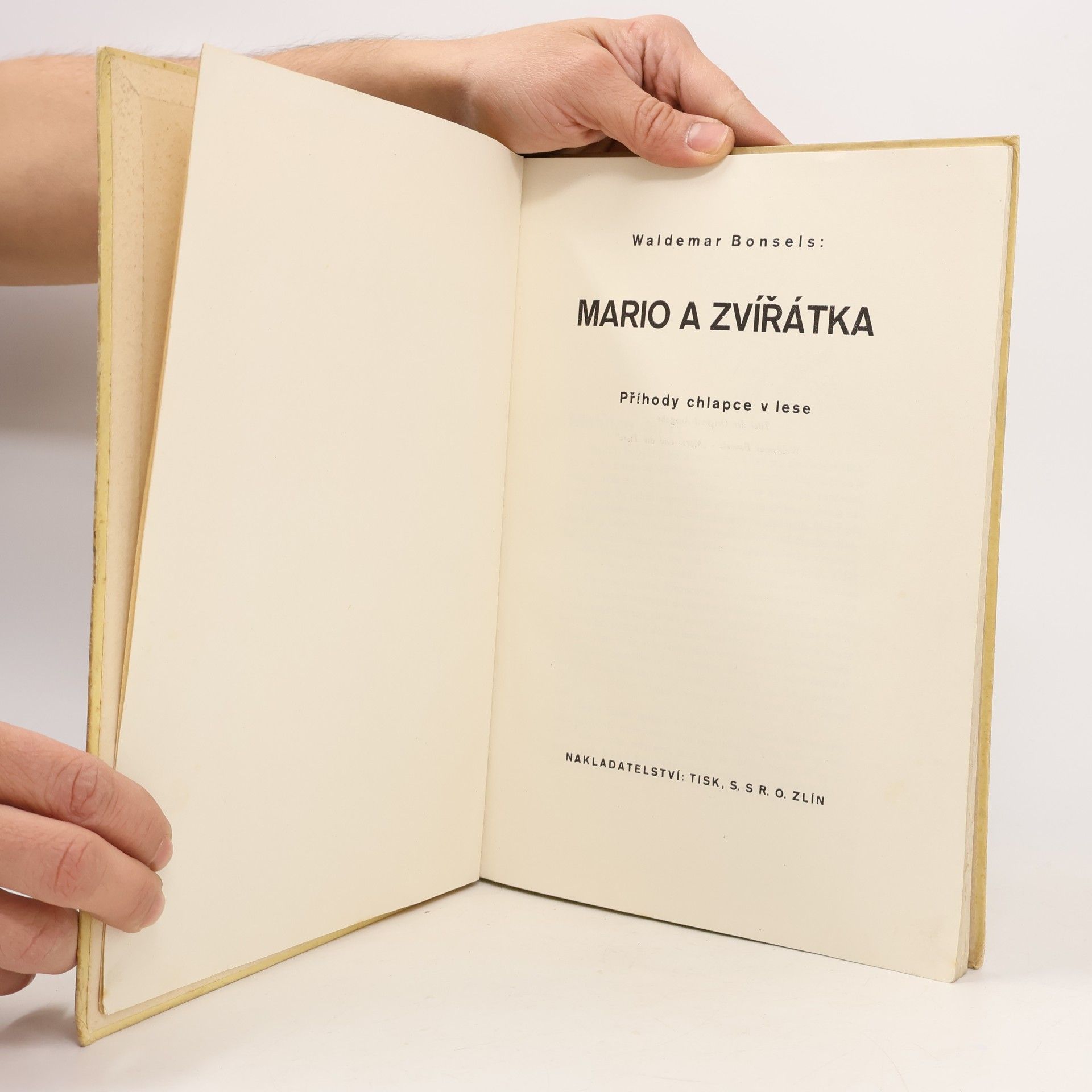 Waldemar Bonsels Mario a zvířátka