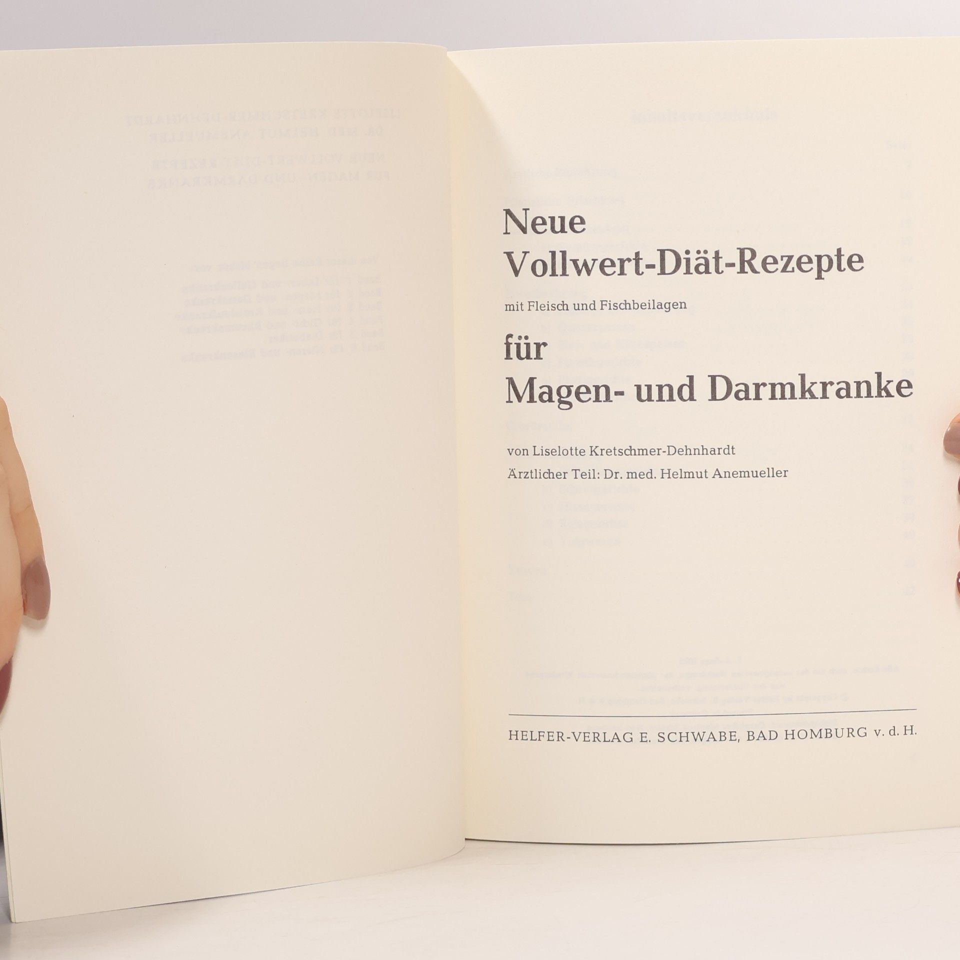 Liselotte Kretschmer Dehnhardt Neue Vollwert-Diät-Rezepte 2