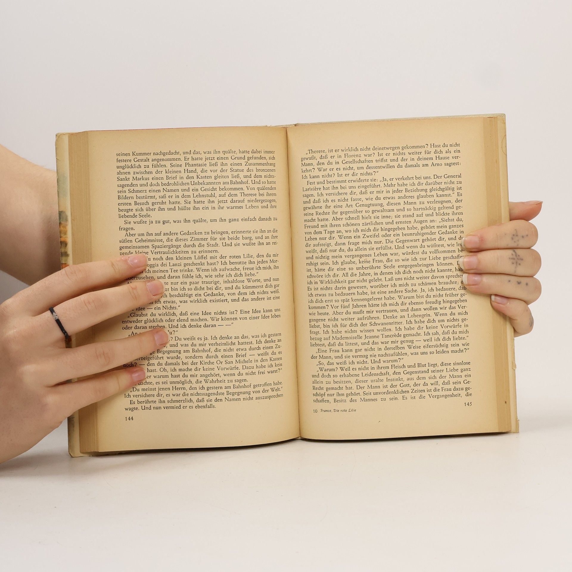 Anatole France Die rote Lilie