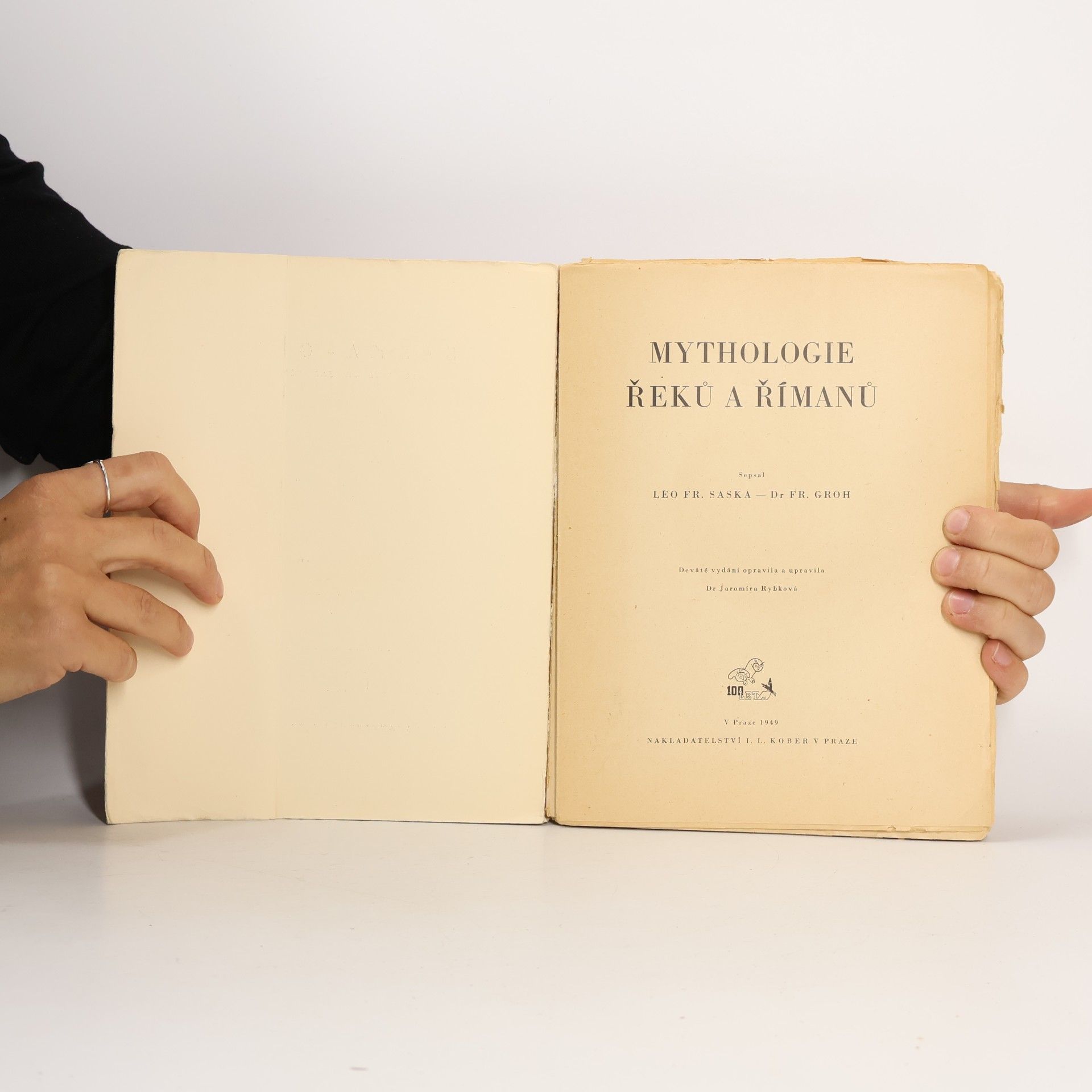 František Groh Mythologie Řeků a Římanů