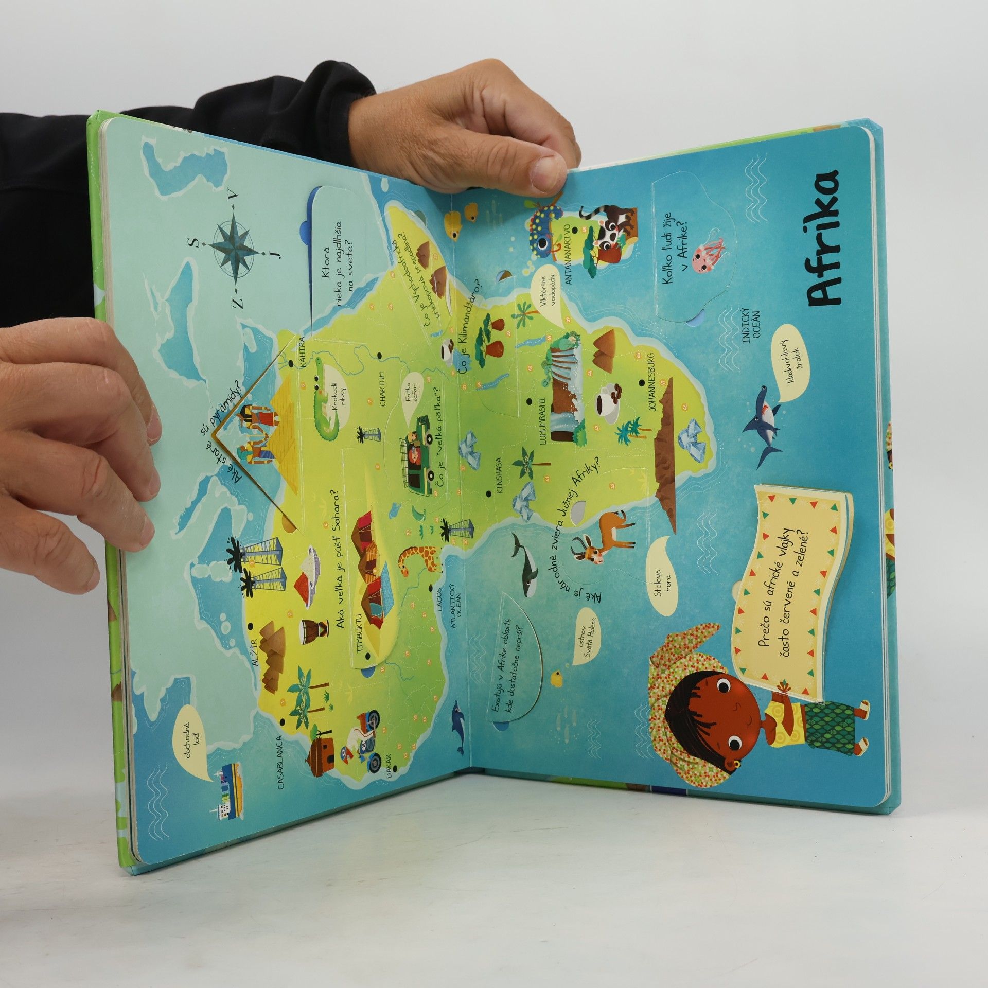 Dania Florino Moja velká kniha odpovedí. Atlas sveta.