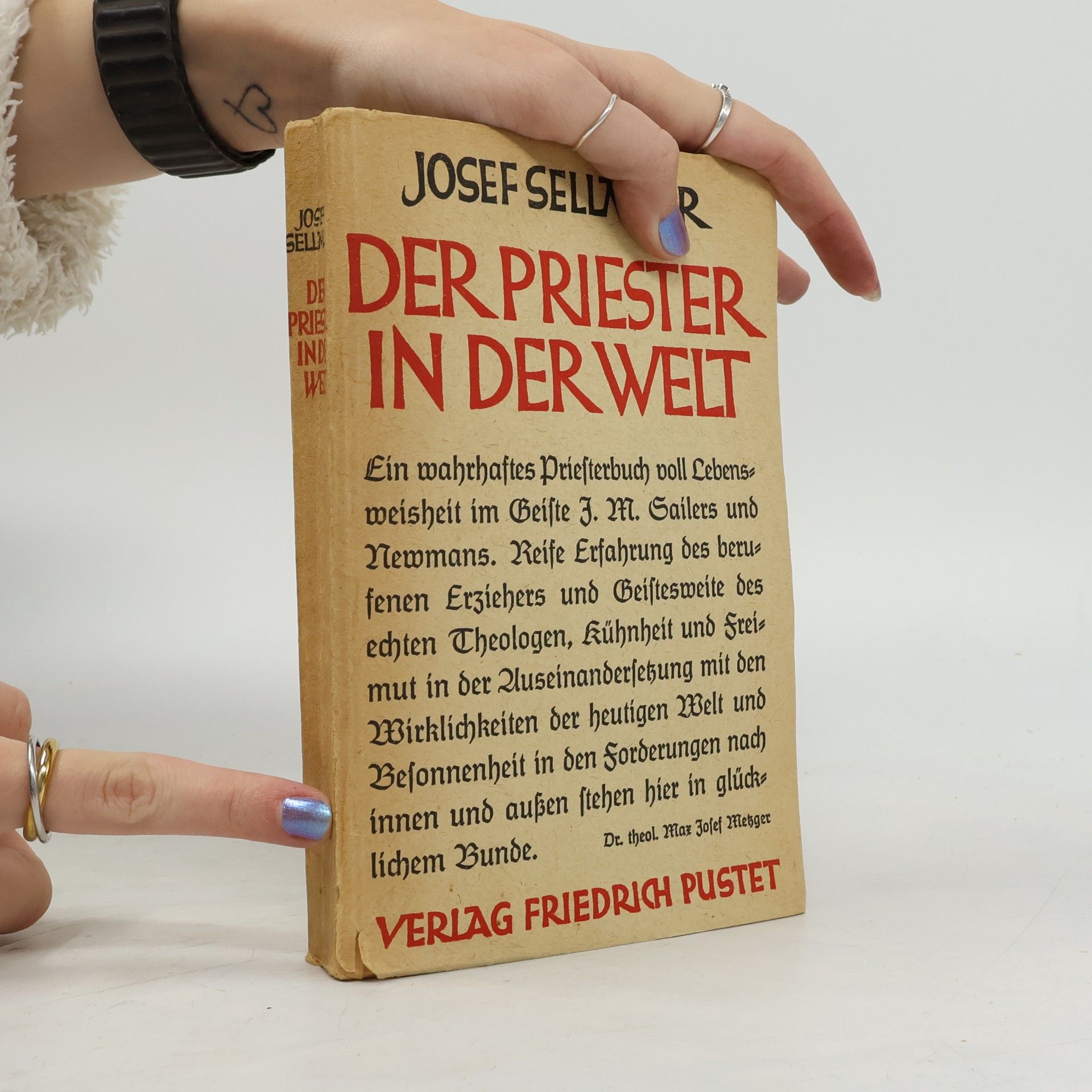 Josef Sellmair Der Priester in der Welt