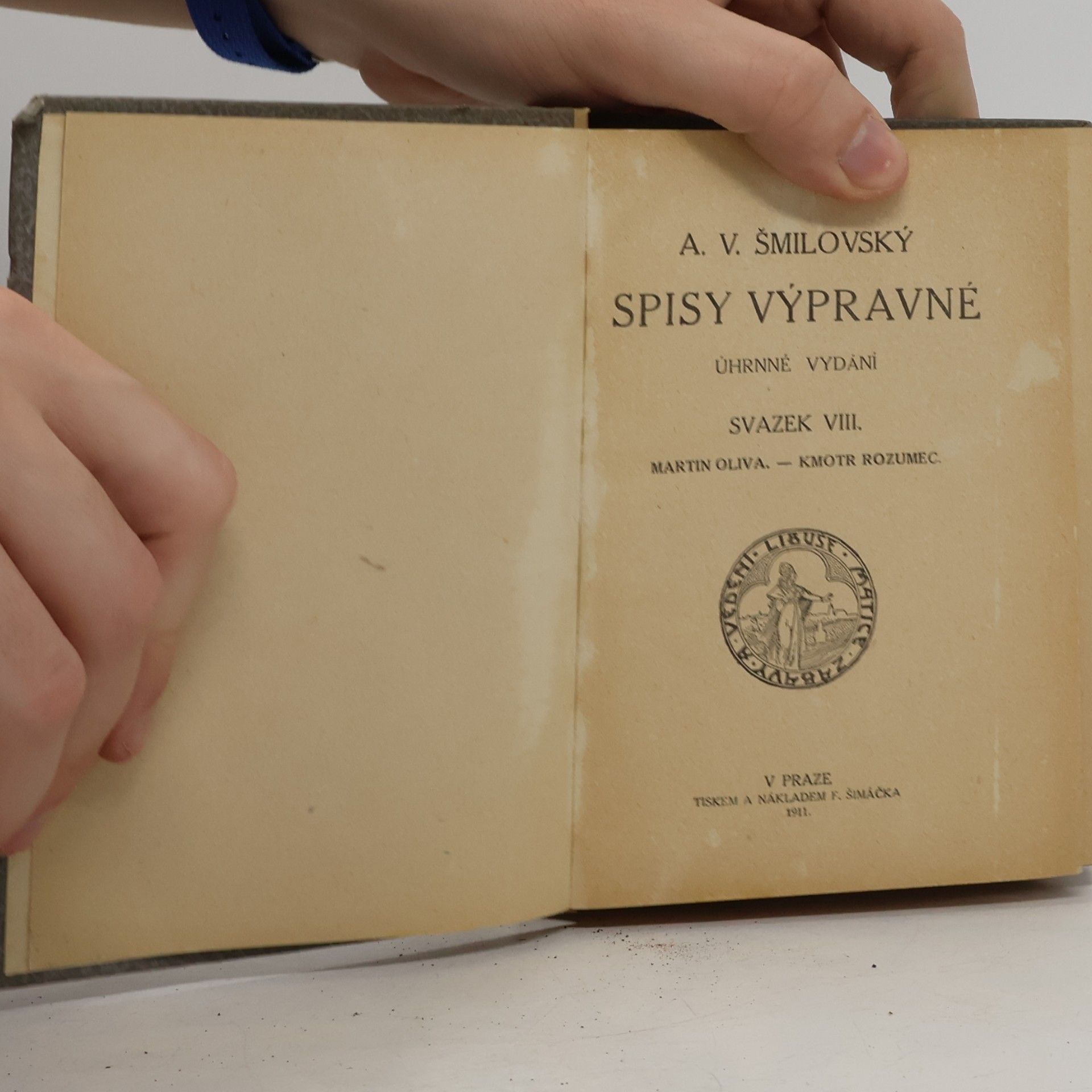 Alois Vojtěch Šmilovský Spisy výpravné. Svazek VIII.