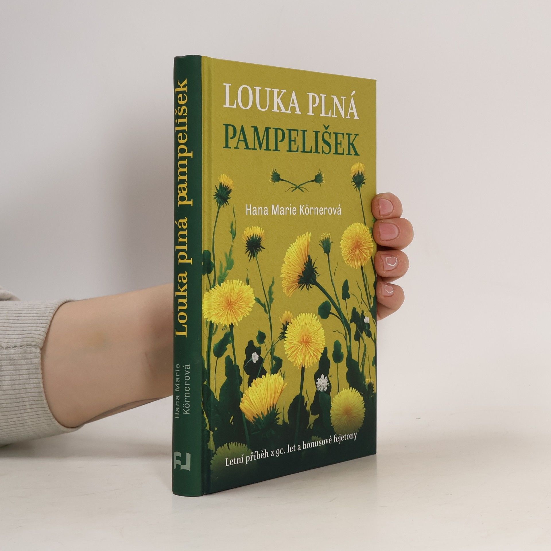 Louka plná pampelišek