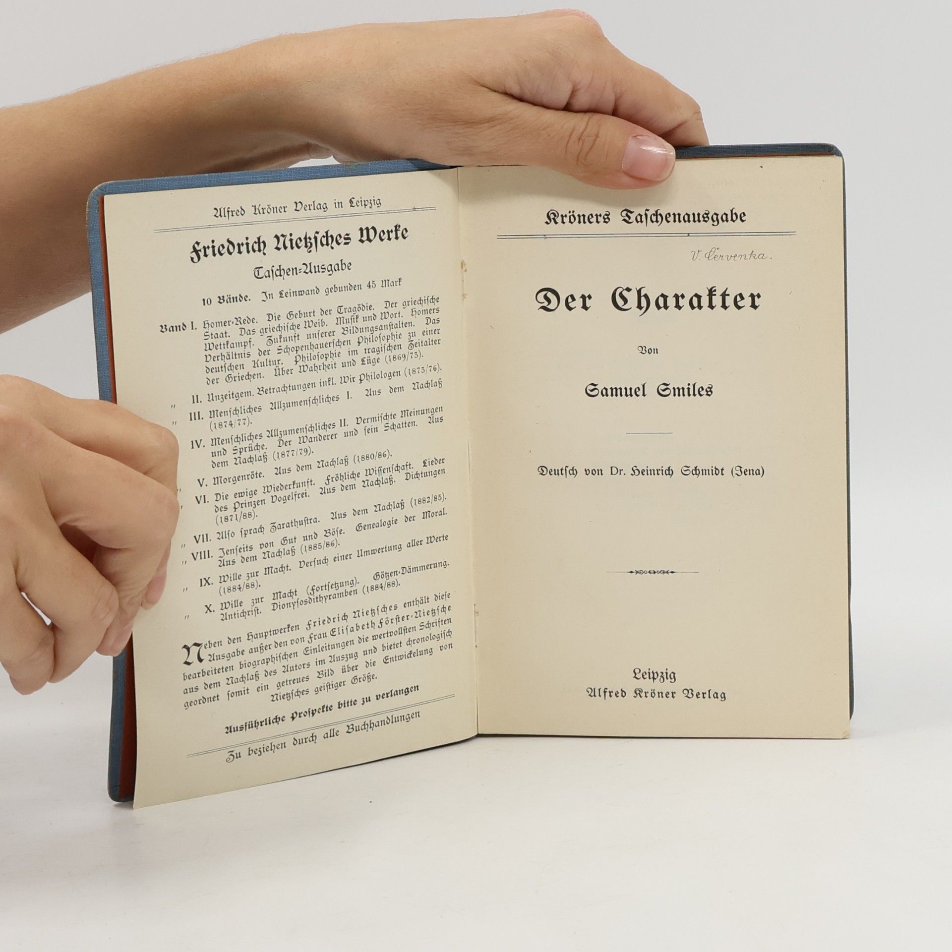 Samuel Smiles Der Charakter