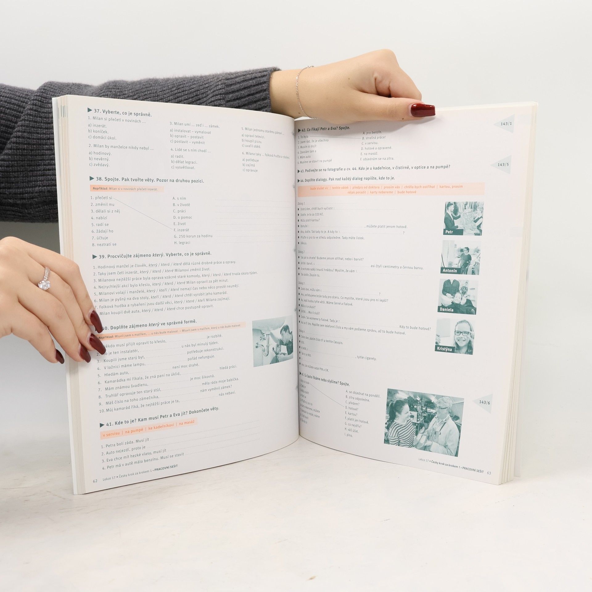 Lída Holá Česky krok za krokem 1. A1-A2. Pracovní sešit 13–24