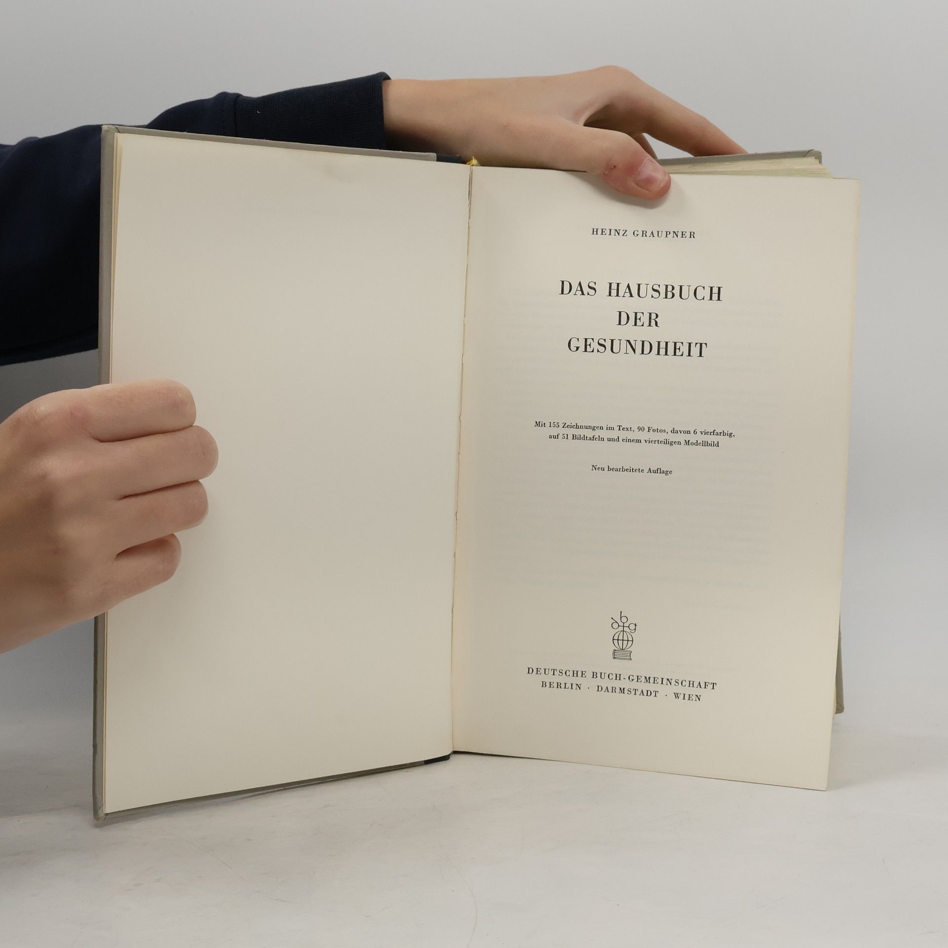 Heinz Graupner Das Hausbuch der Gesundheit