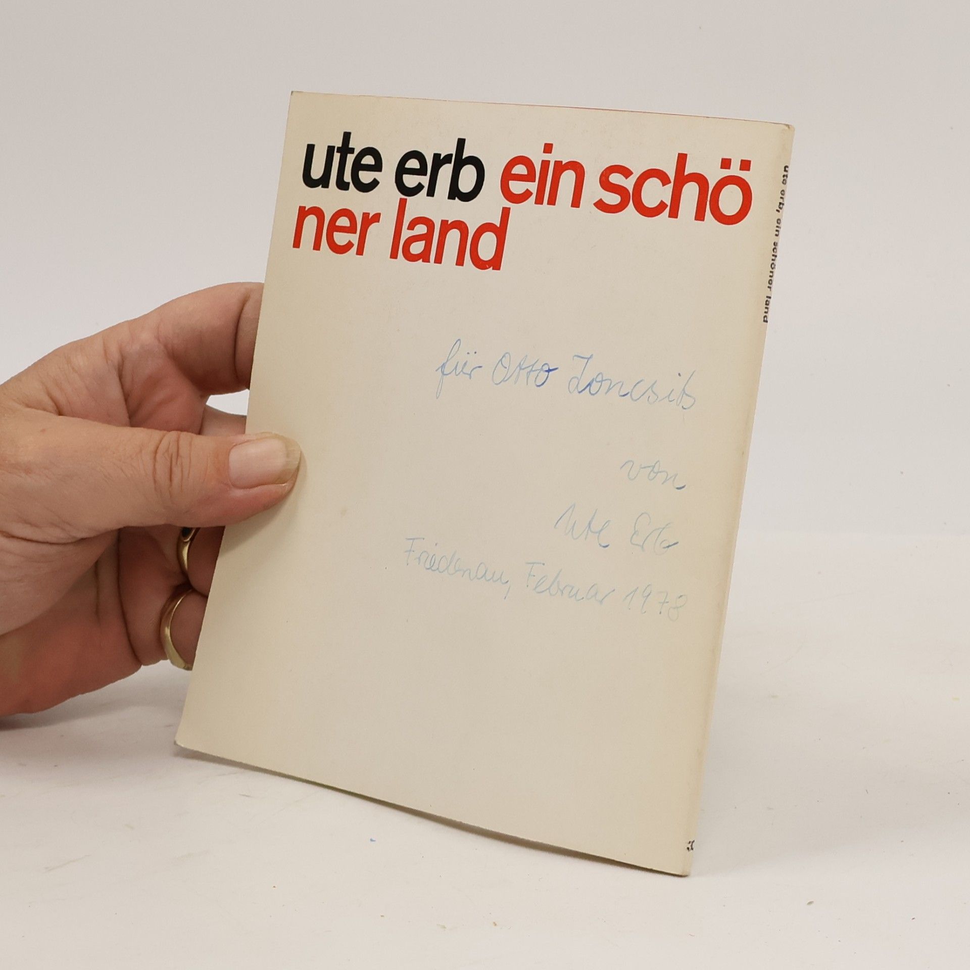 Ute Erb Schritte - 30: Ein schöner Land