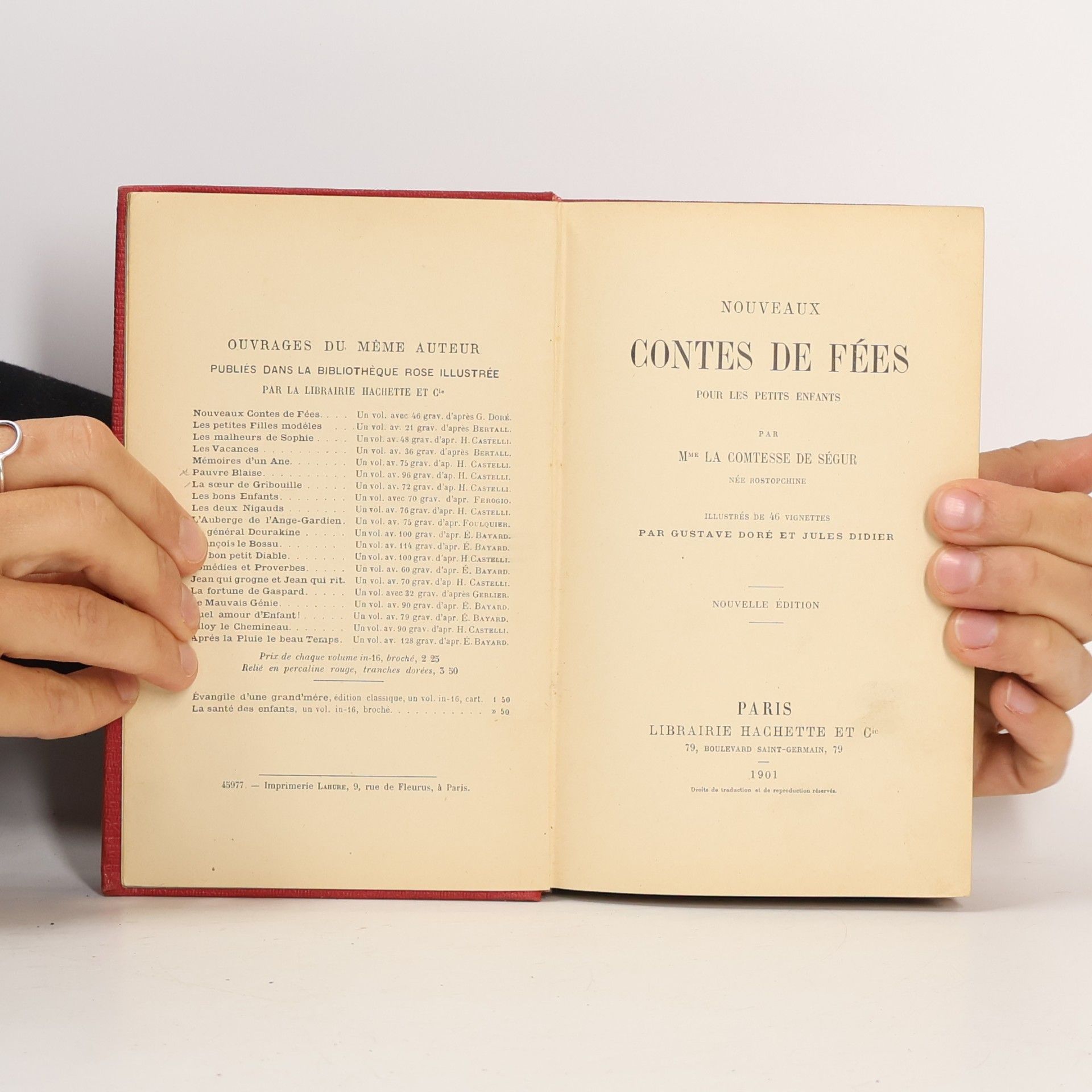 Mme la Comtesse de Ségur Nouveaux contes de fées pour les petits enfants