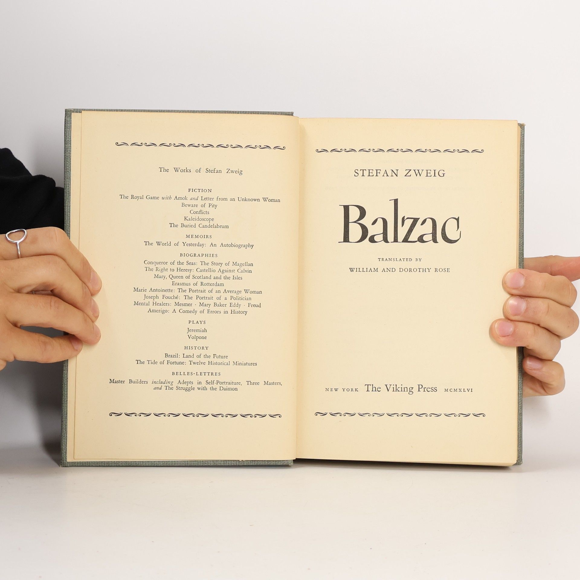 Stefan Zweig Balzac