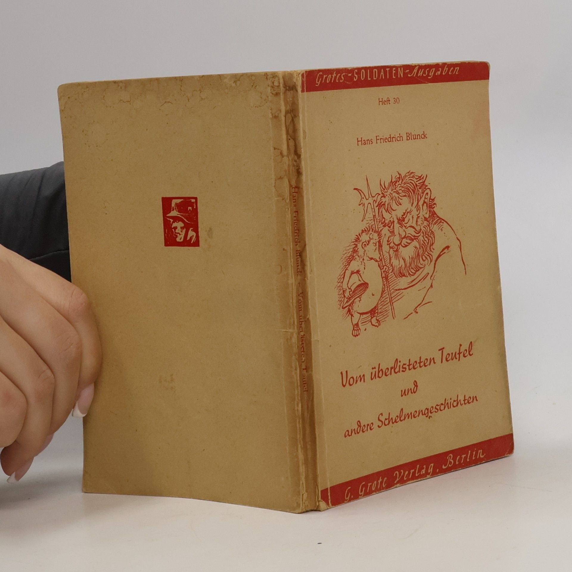 Hans Friedrich Blunck Vom überlisteten Teufel und andere Schelmengeschichten