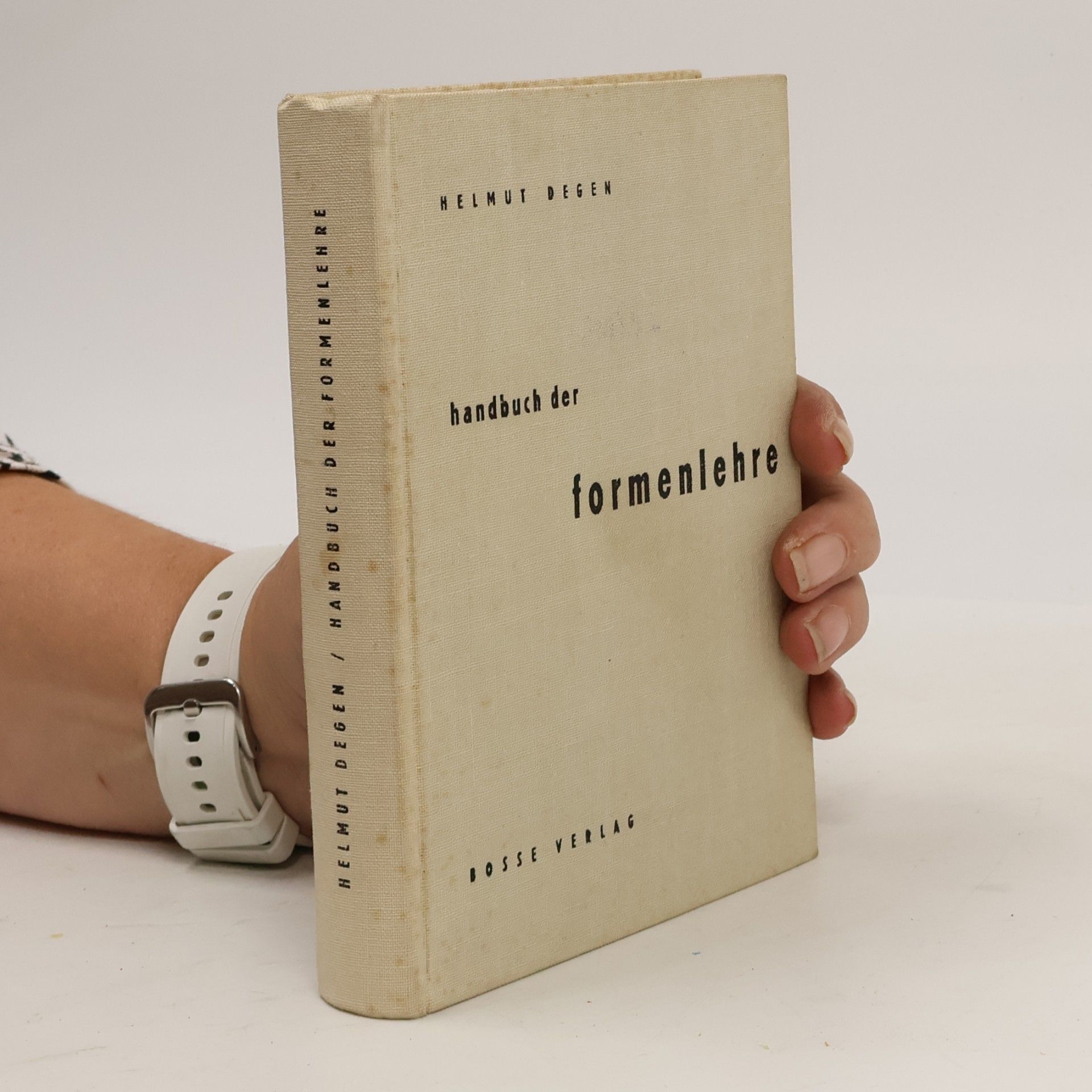 Handbuch der Formenlehre